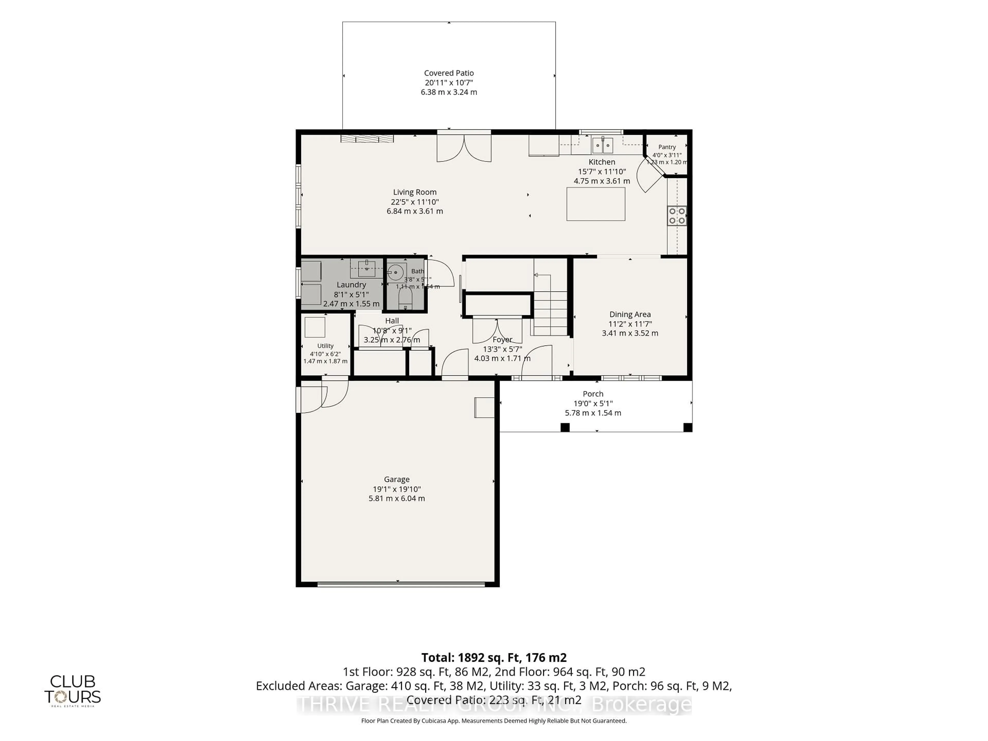 Floor plan for 18 McNab St, Strathroy-Caradoc Ontario N7G 2E9
