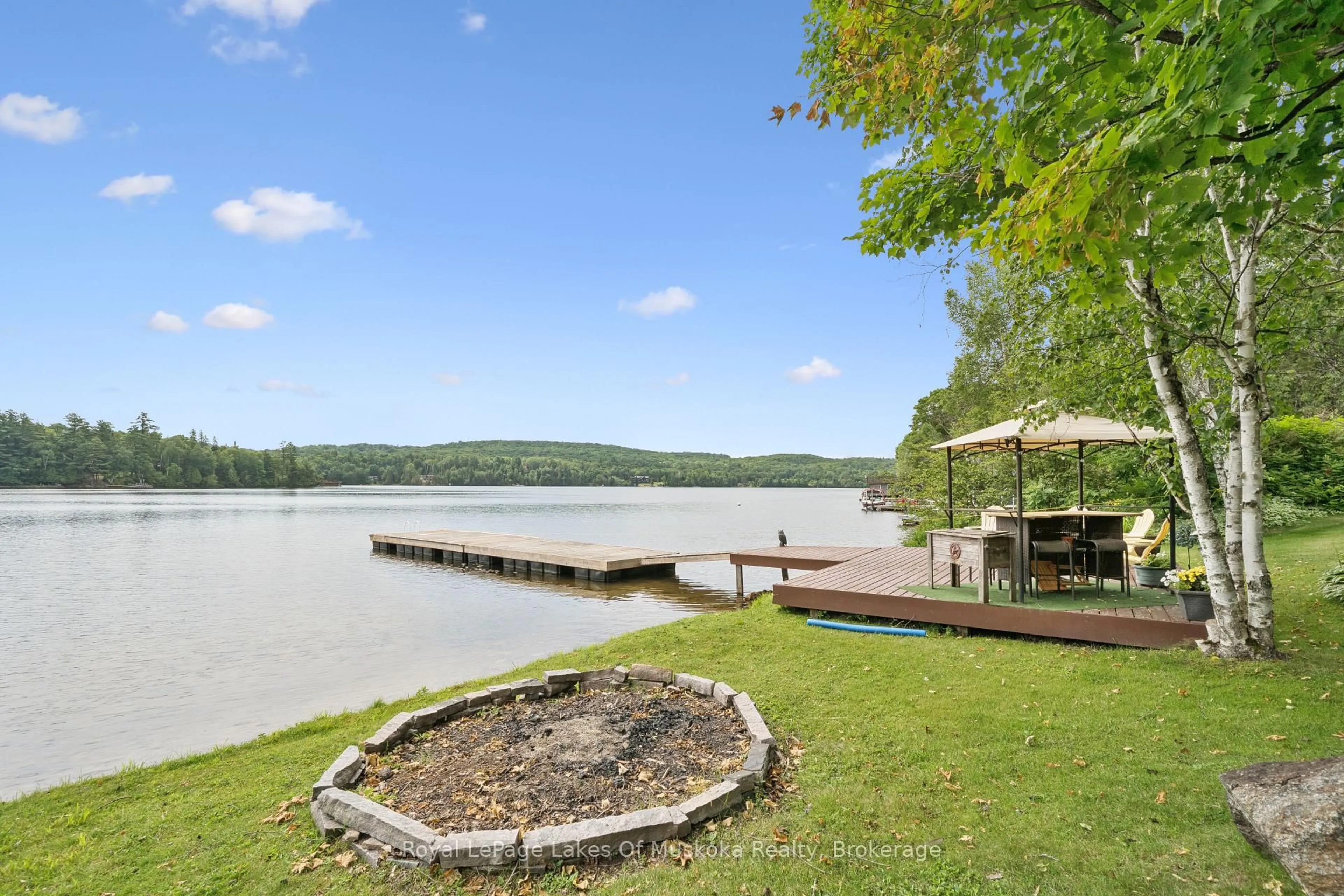 Patio, water/lake/river/ocean view for 1082 Kawagama Lake Rd, Algonquin Highlands Ontario P0A 1E0