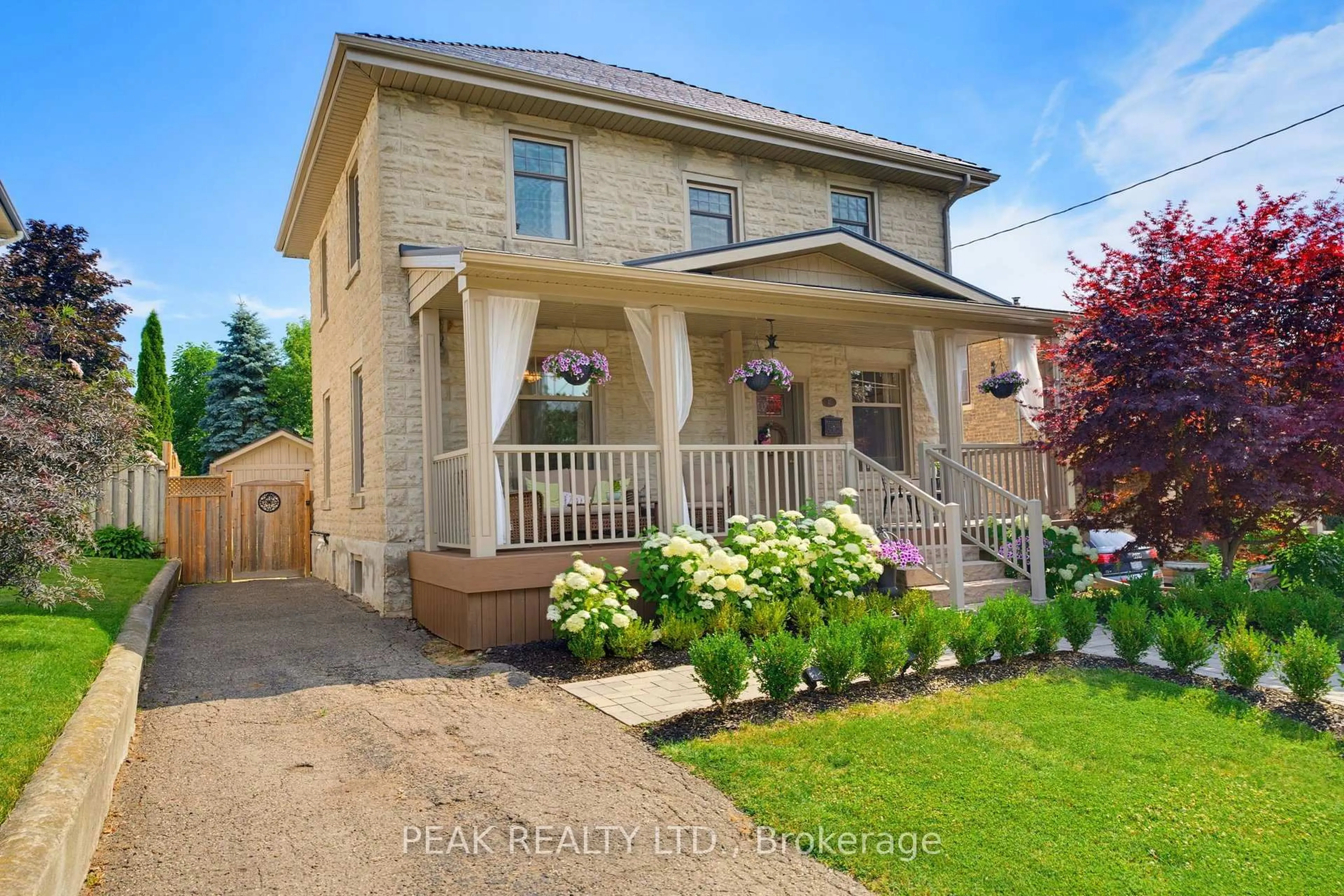 Home with brick exterior material, street for 41 Banfield St, Brant Ontario N3L 2Y7