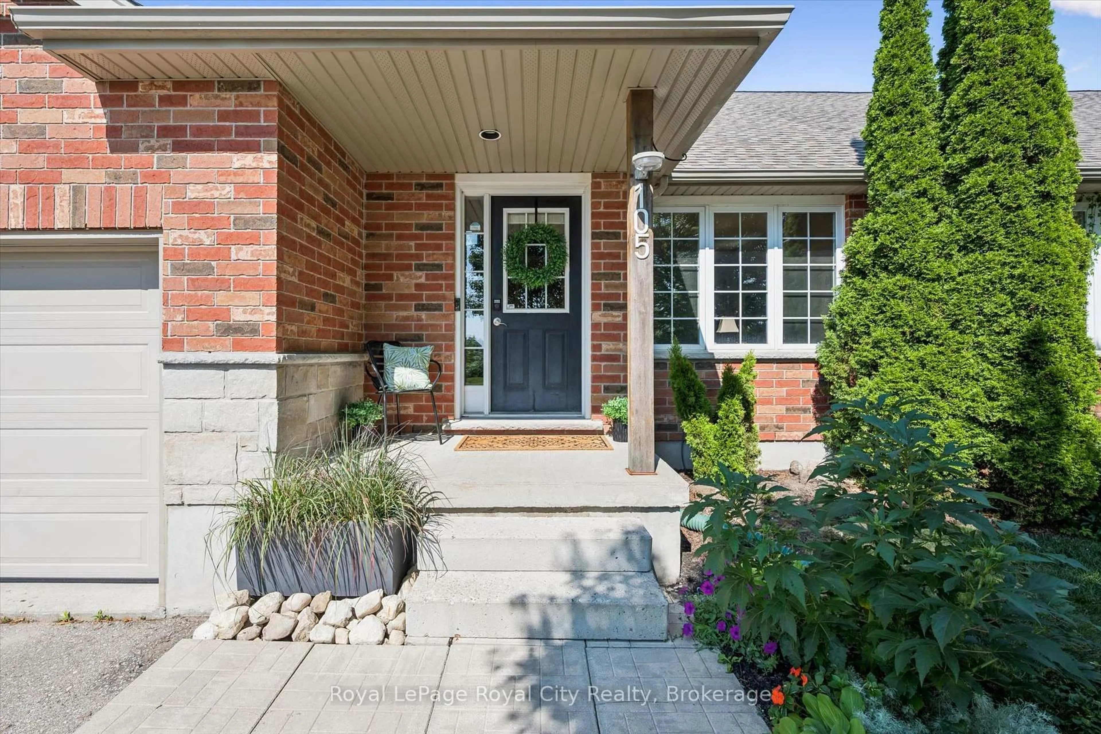 Home with brick exterior material, street for 105 Spencer Dr, Centre Wellington Ontario N0B 1S0