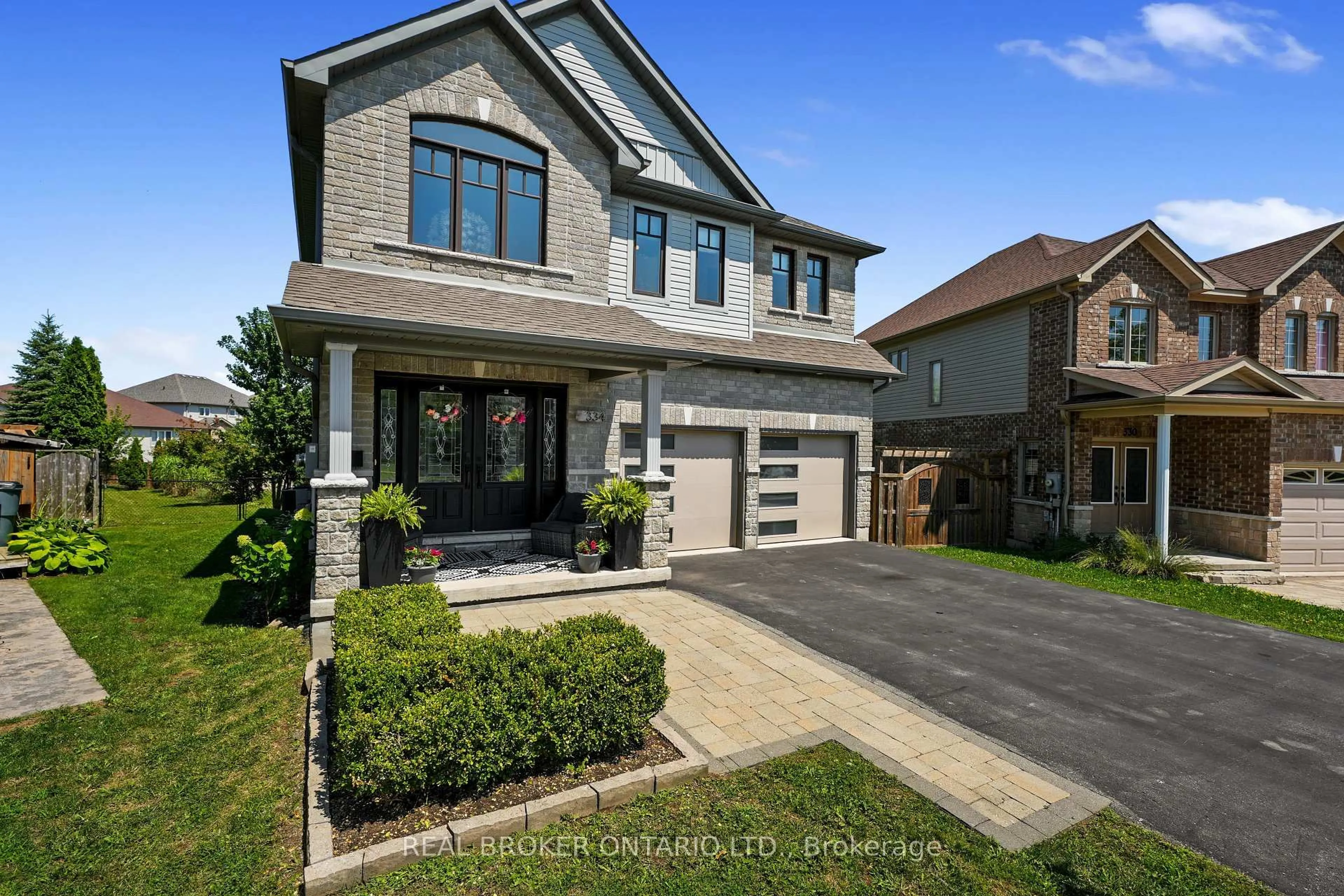 Home with brick exterior material, street for 334 Blacksmith Way, Peterborough Ontario K9L 0B4