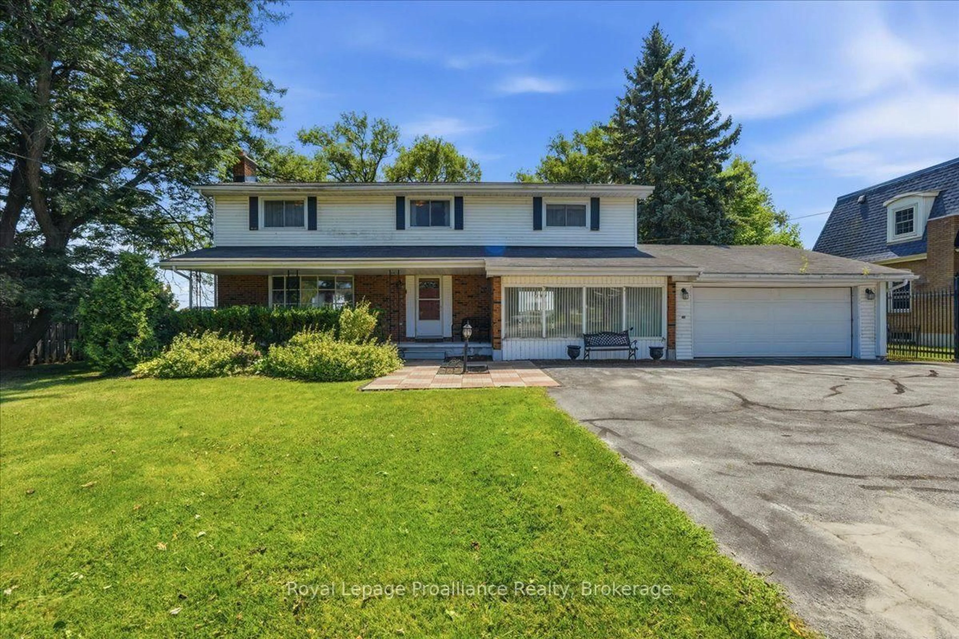 Home with vinyl exterior material, street for 1658 Old Highway 2, Quinte West Ontario K8N 4Z2