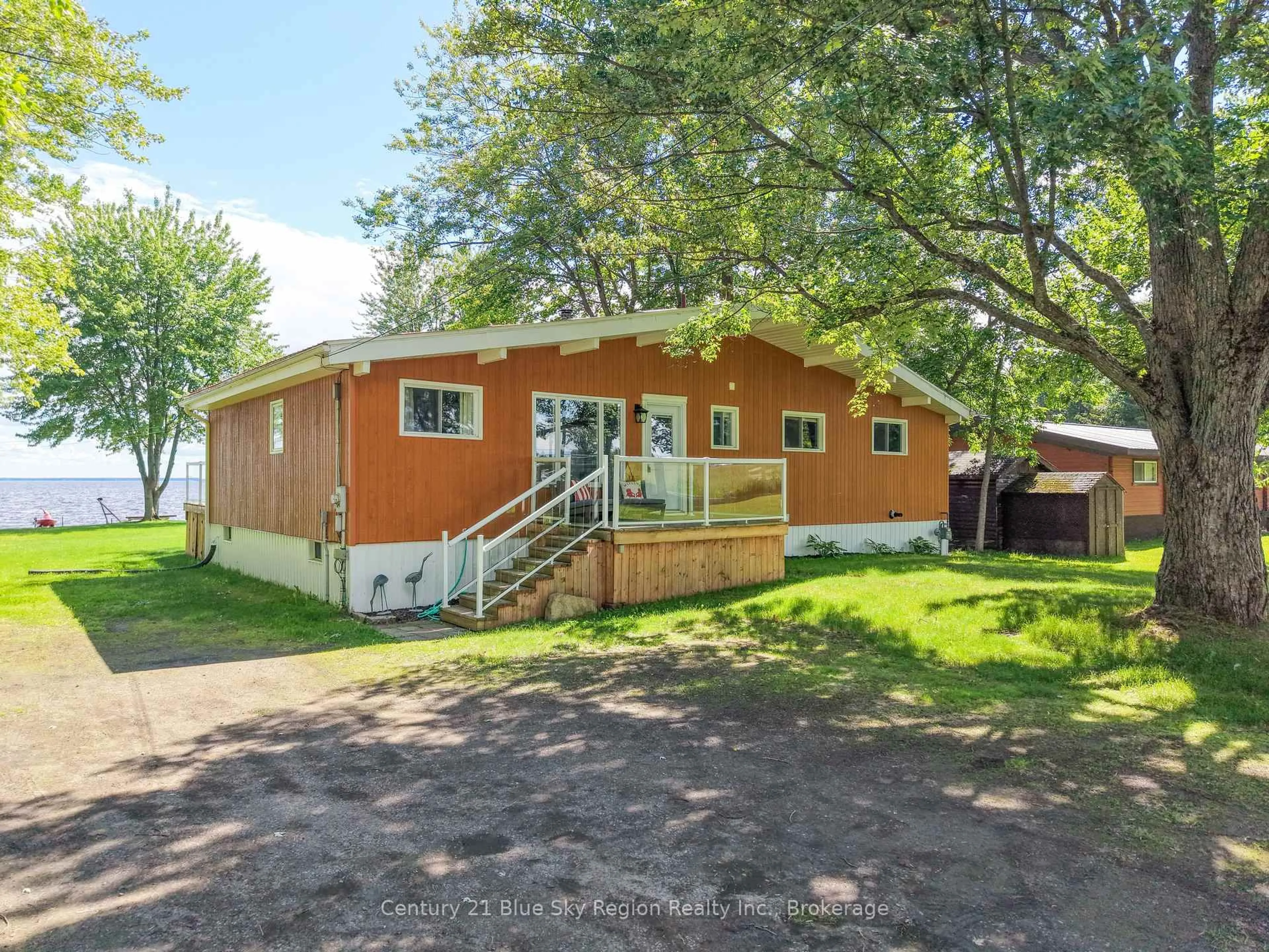 Home with vinyl exterior material, street for 370 Marleau Rd, West Nipissing Ontario P2B 2X1