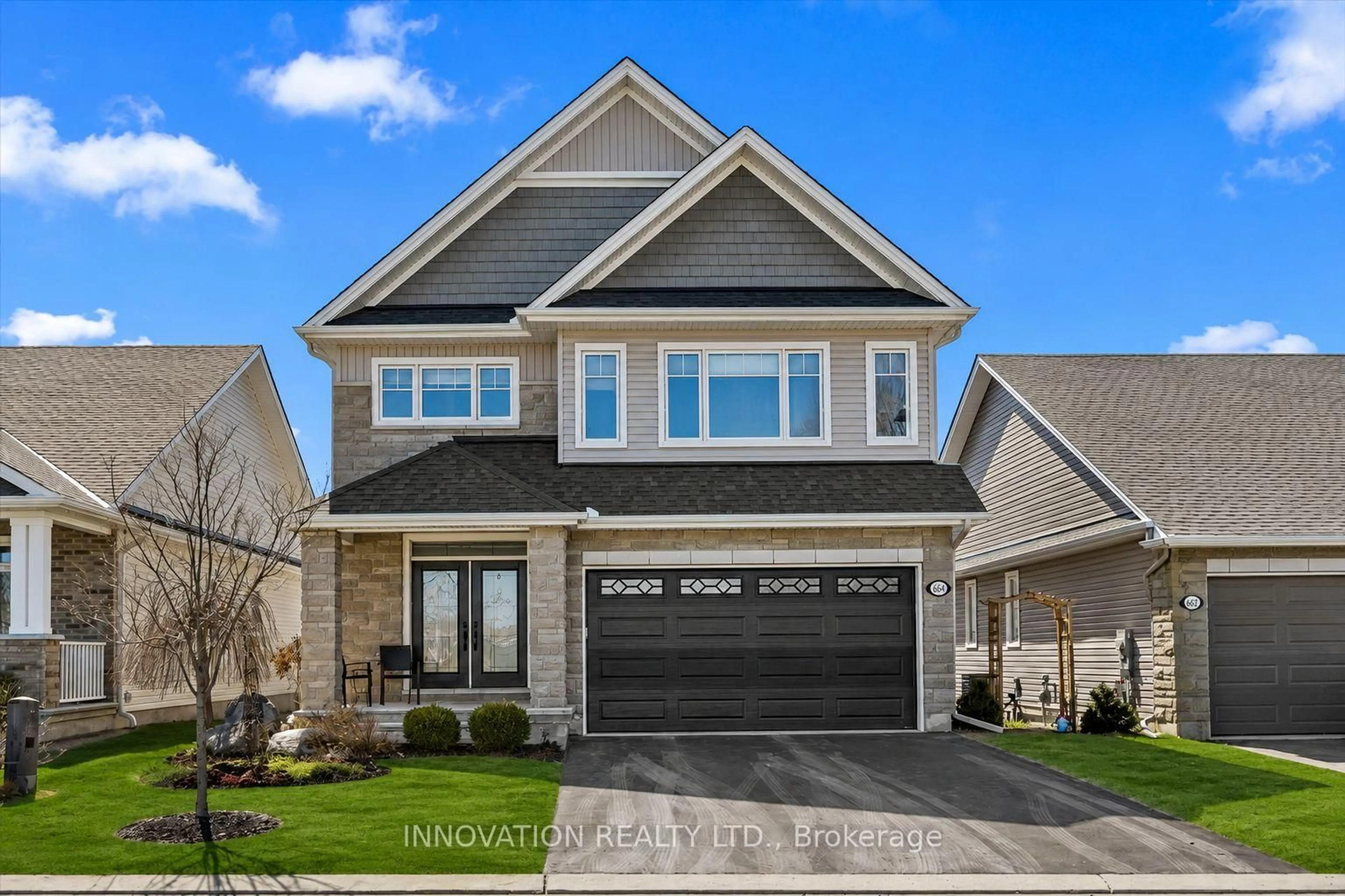Home with brick exterior material, street for 664 Baie Des Castors St, Orleans Ontario K4A 1J4
