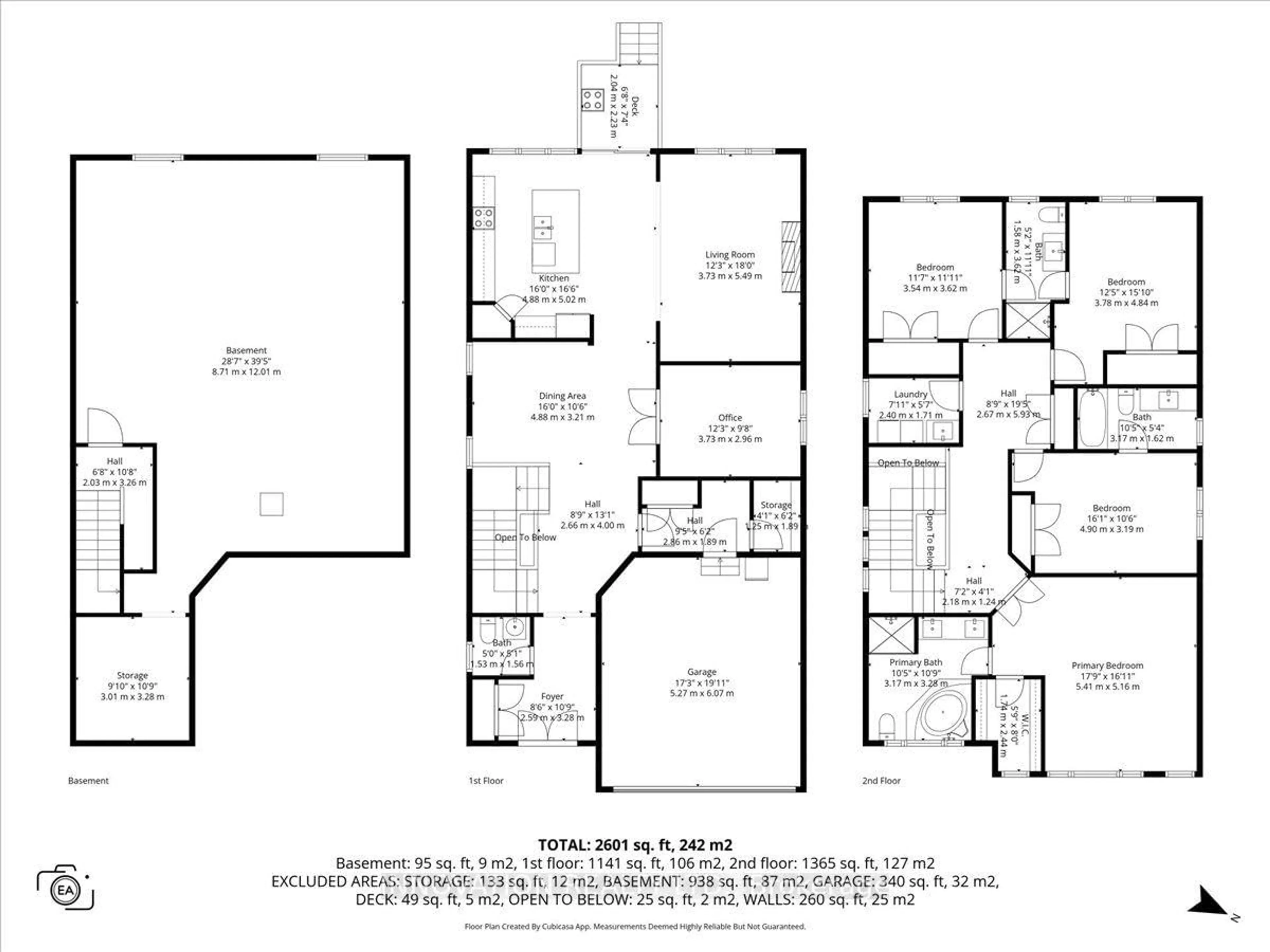 Floor plan for 664 Baie Des Castors St, Orleans Ontario K4A 1J4