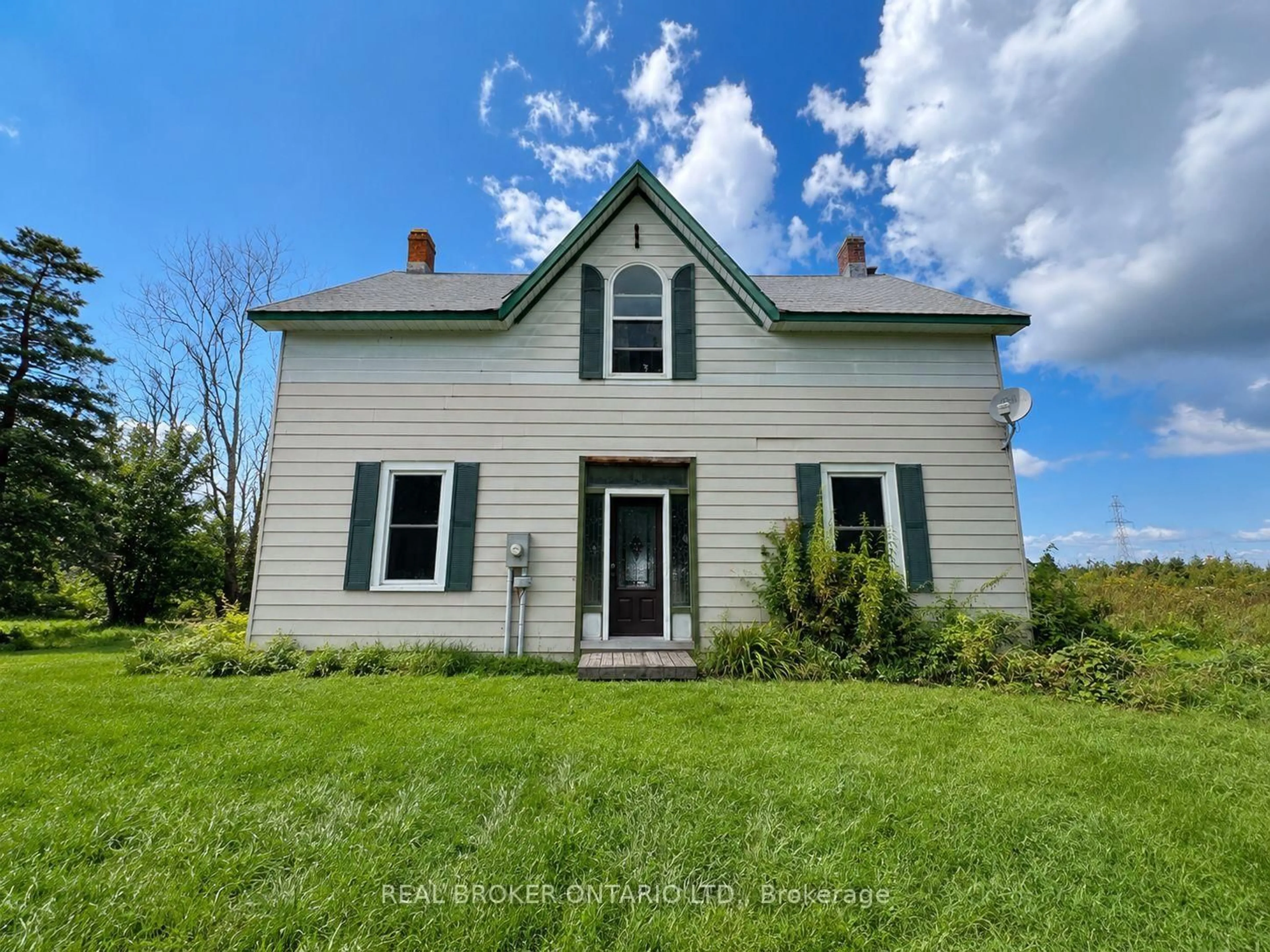 A pic from outside/outdoor area/front of a property/back of a property/a pic from drone, building for 888 Townline Rd, Rideau Lakes Ontario K7A 4S5