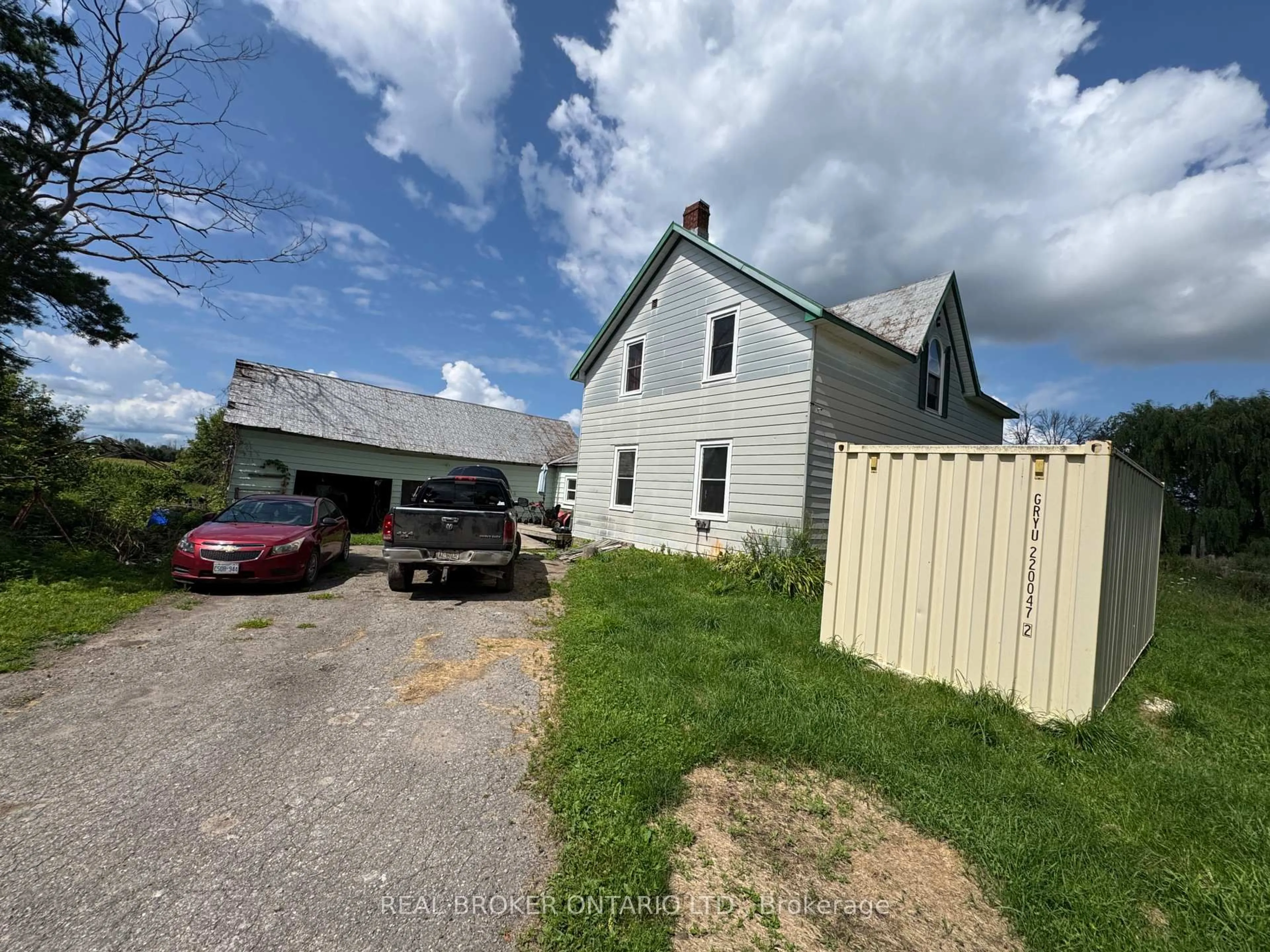 A pic from outside/outdoor area/front of a property/back of a property/a pic from drone, building for 888 Townline Rd, Rideau Lakes Ontario K7A 4S5