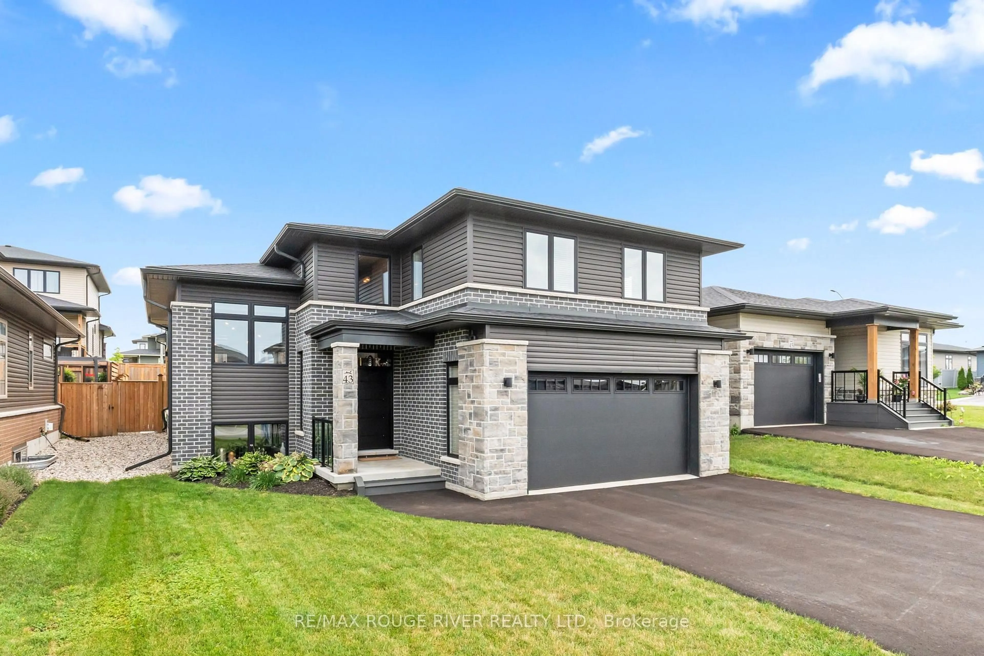 Home with brick exterior material, street for 43 Streamside Dr, Cramahe Ontario K0K 1S0