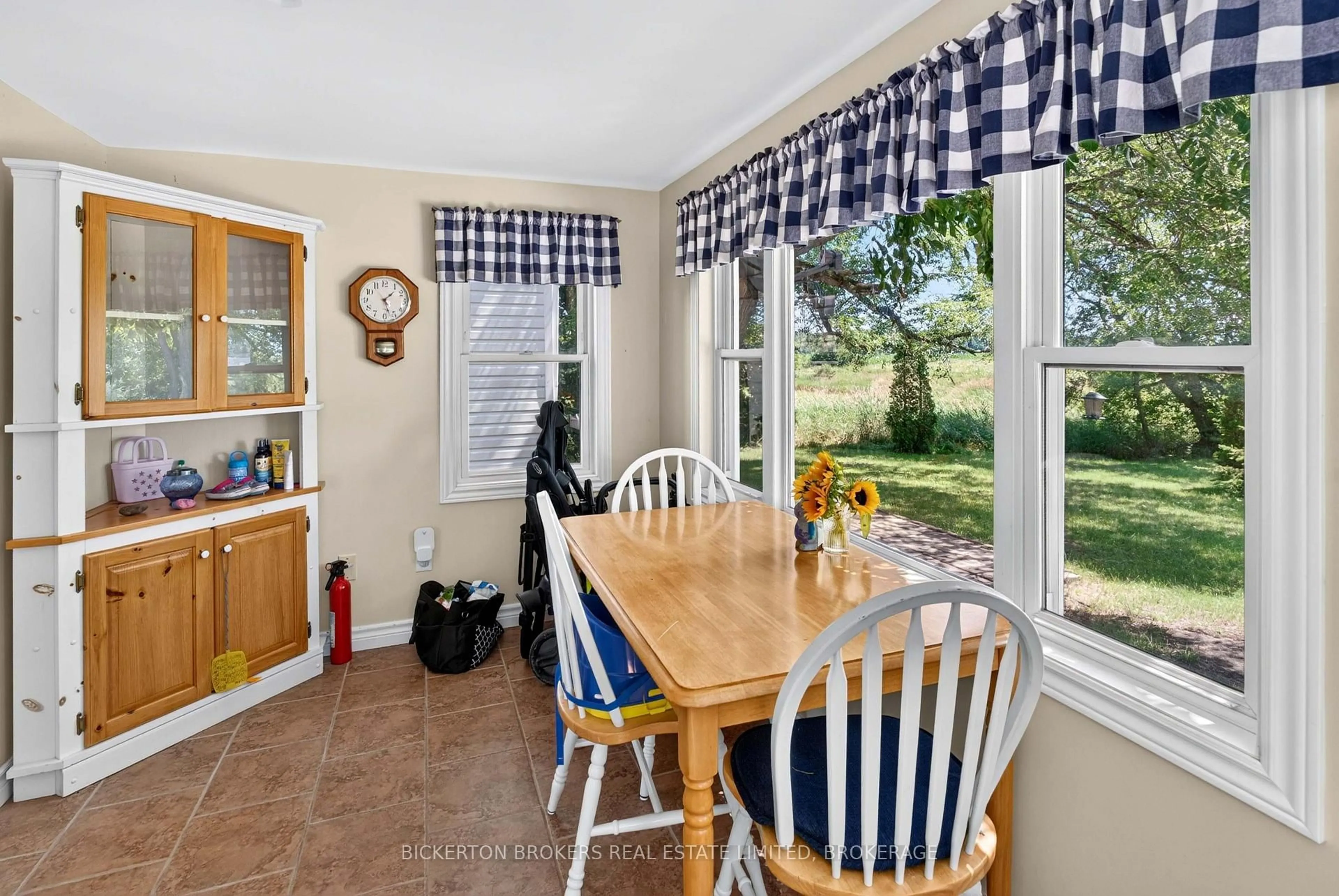Dining room, ceramic/tile floor for 806 Eden Grove Rd, Front of Leeds & Seeleys Bay Ontario K0E 1L0