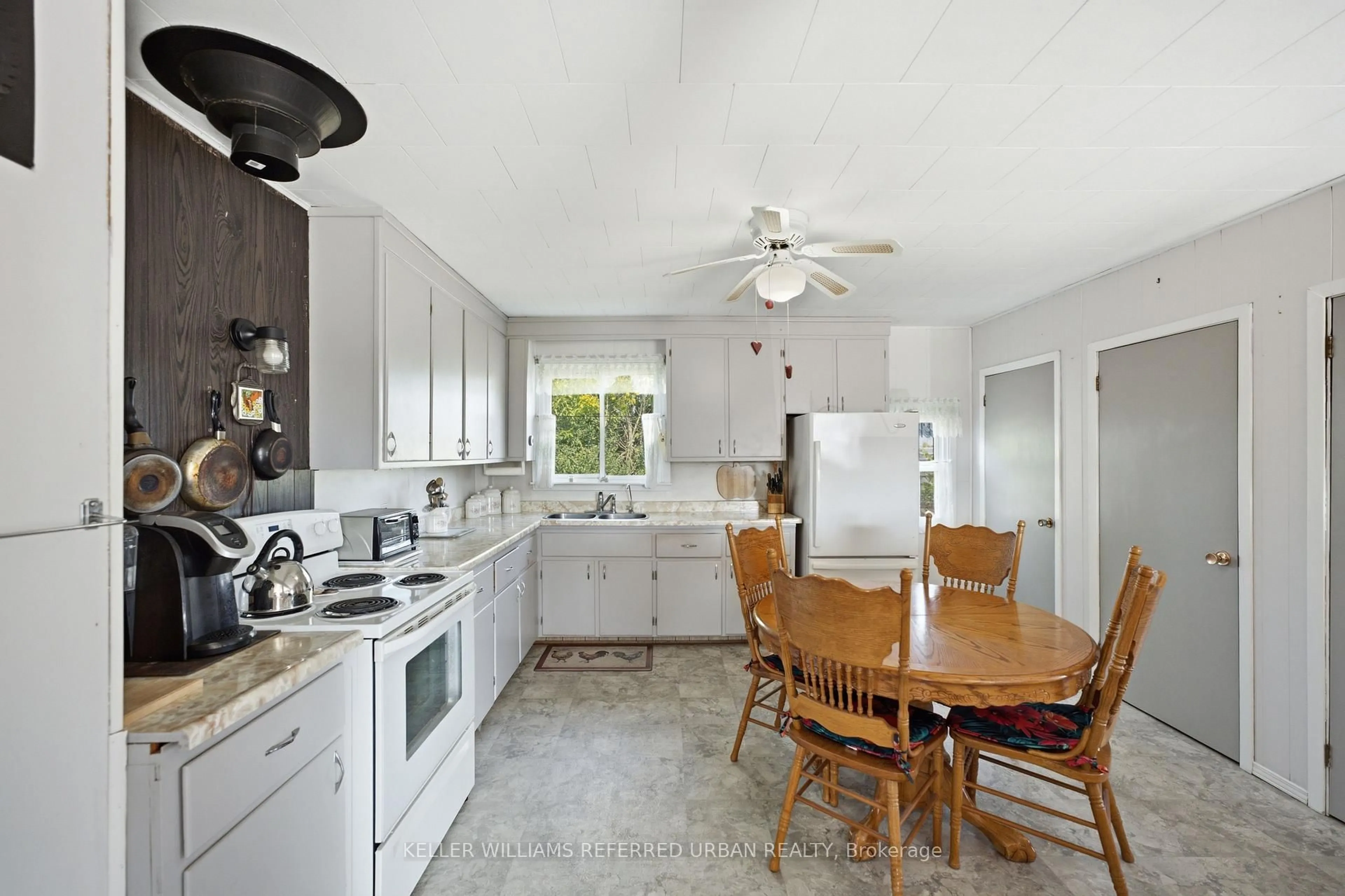 Open concept kitchen, ceramic/tile floor for 69 Victoria St, Cramahe Ontario K0K 1S0