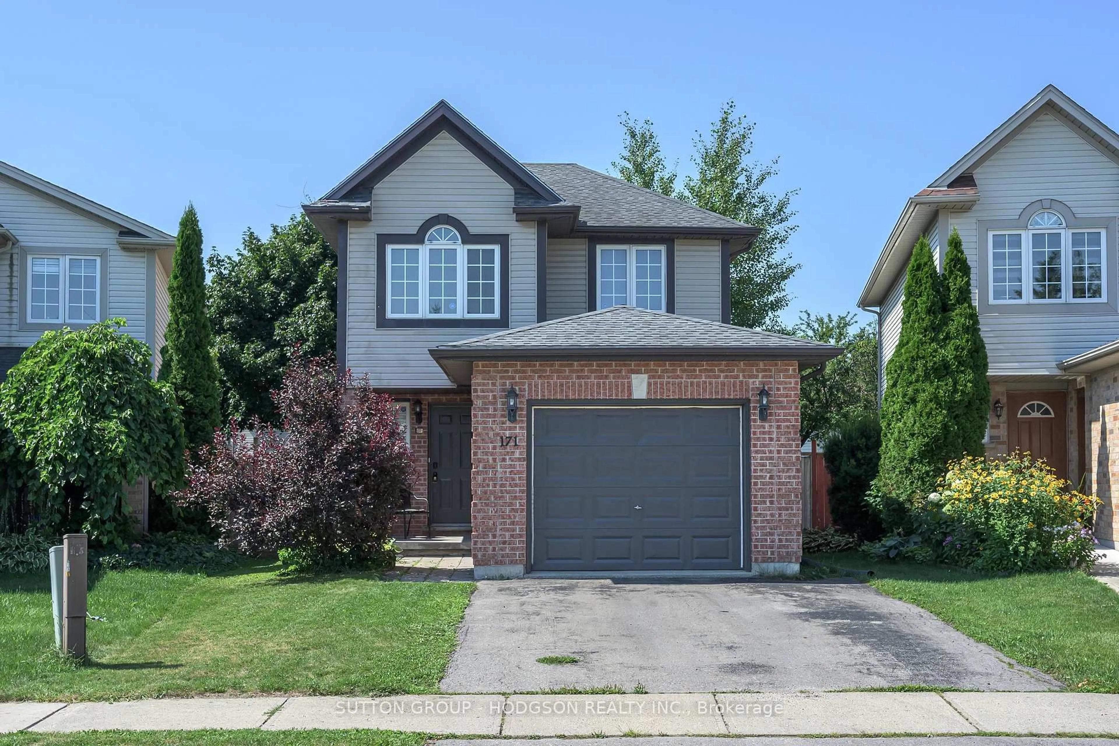 Home with brick exterior material, street for 171 Emerald Rd, London South Ontario N6M 1J3