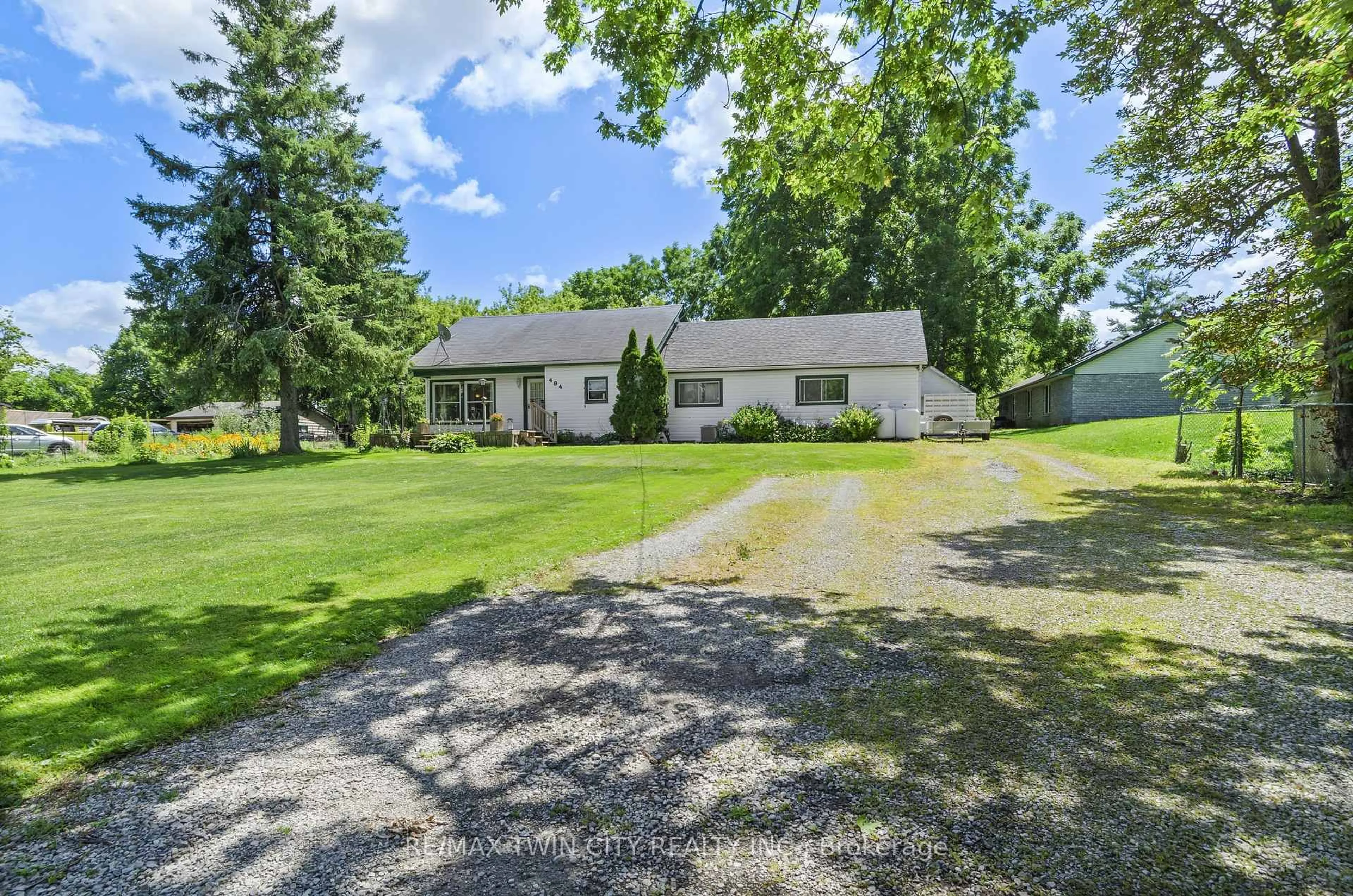 A pic from outside/outdoor area/front of a property/back of a property/a pic from drone, unknown for 494 Conc 14 Walpole Rd, Haldimand Ontario N0A 1E0