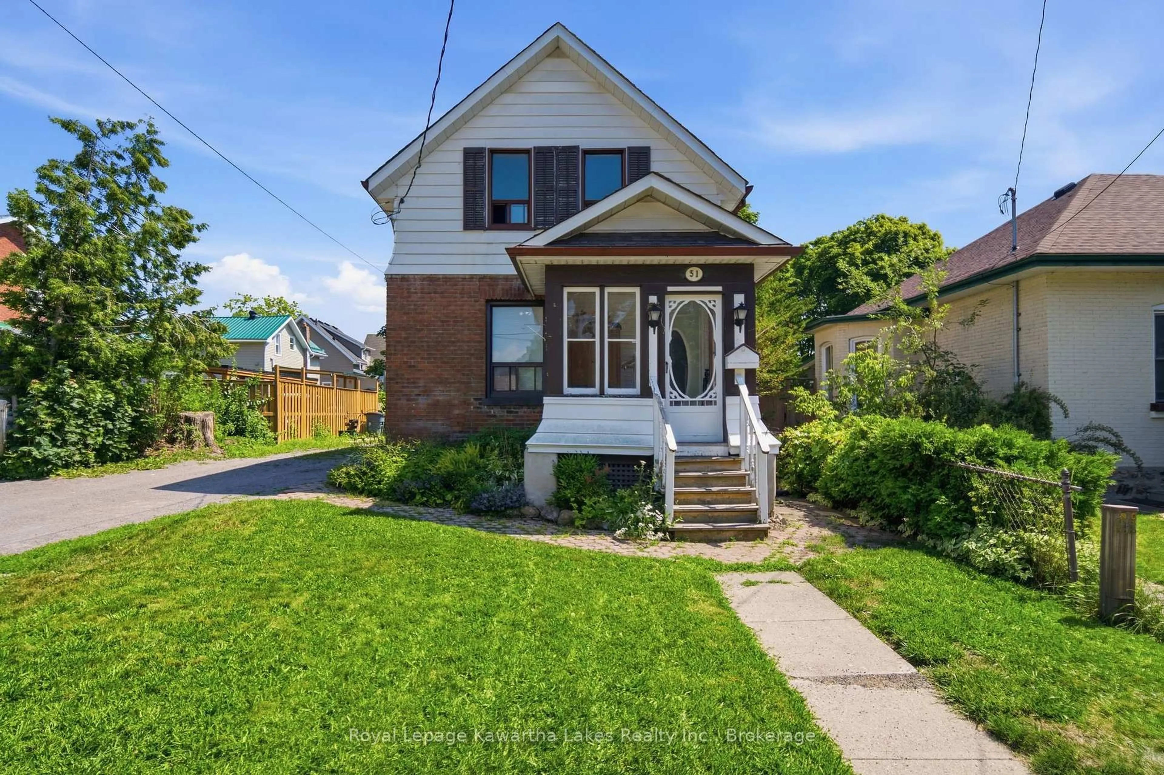 Home with brick exterior material, street for 51 Melbourne St, Kawartha Lakes Ontario K9V 2S9