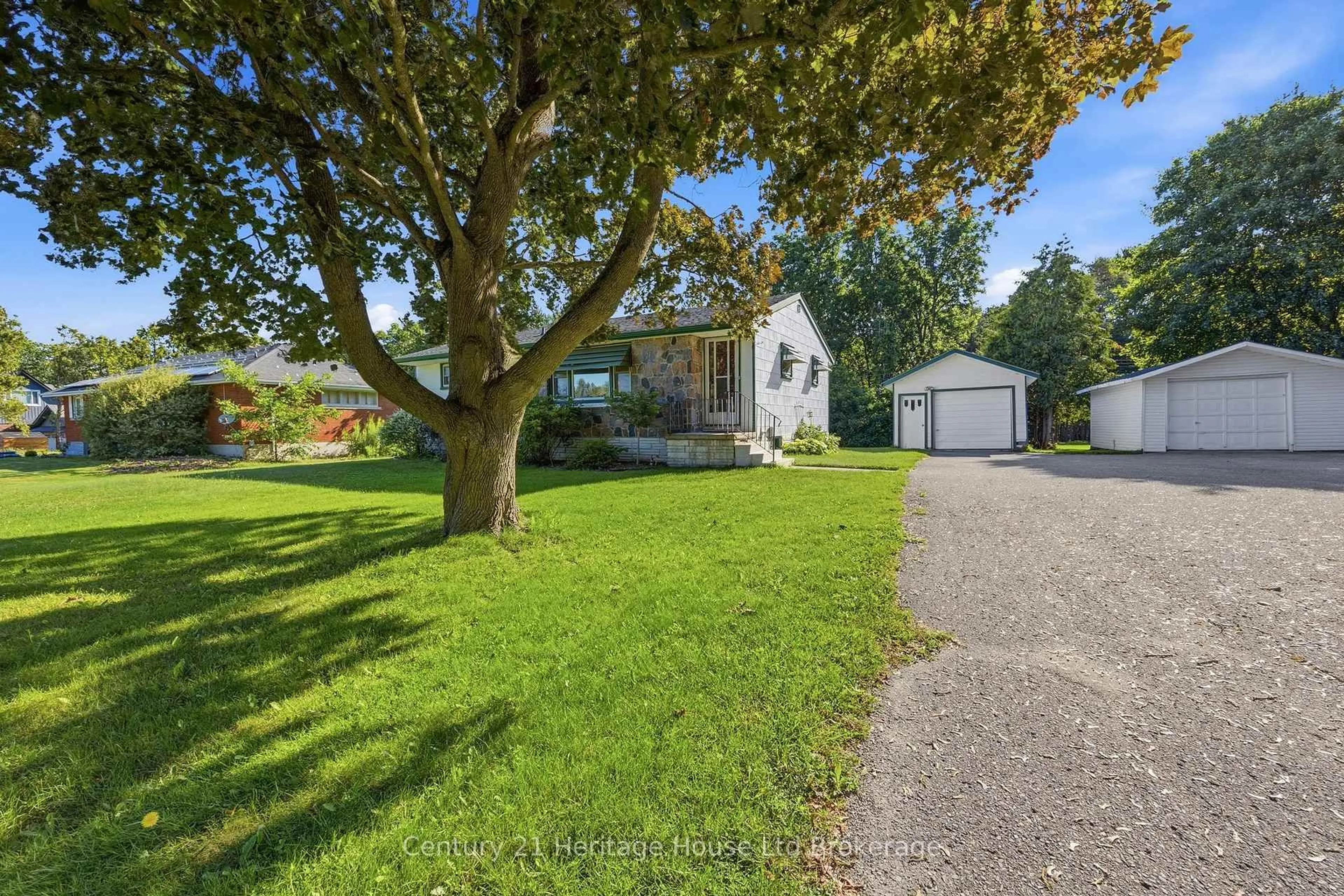 A pic from outside/outdoor area/front of a property/back of a property/a pic from drone, street for 515142 11th Line, Woodstock Ontario N4S 7V7