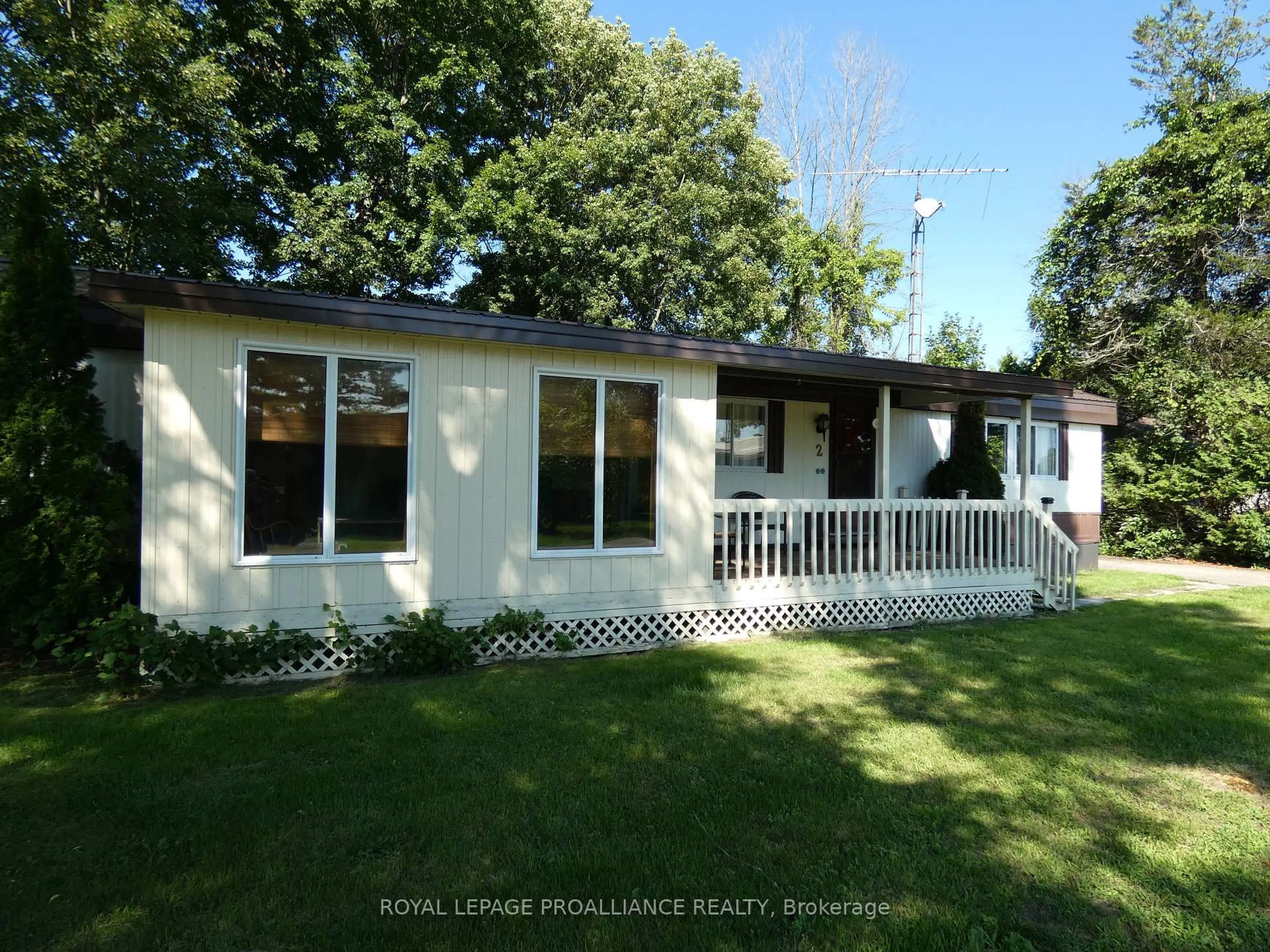 Home with vinyl exterior material, street for 2-1645 County 42 Rd, Rideau Lakes Ontario K0E 1G0