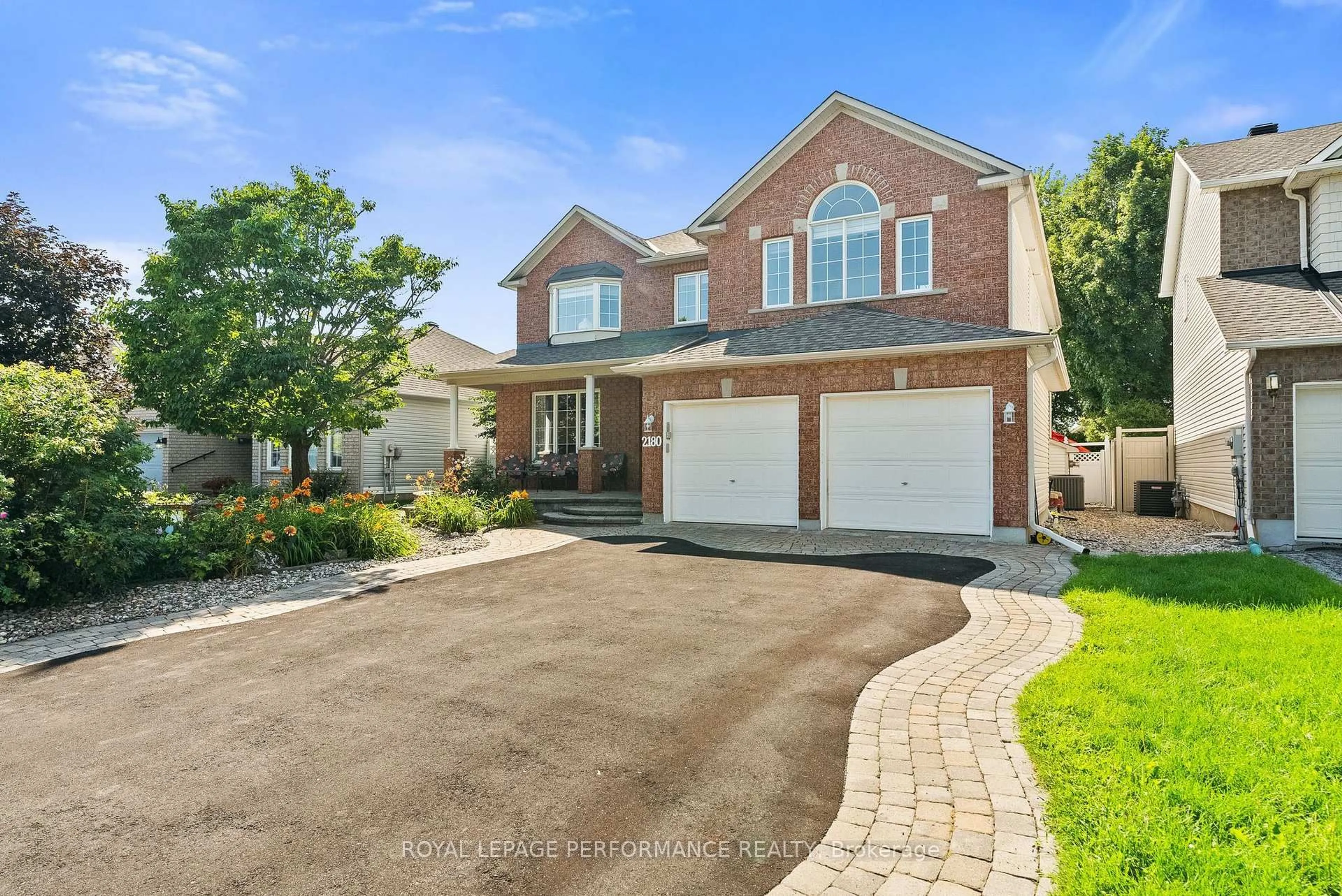 Home with brick exterior material, street for 2180 Brianna Way, Ottawa Ontario K4A 4E3