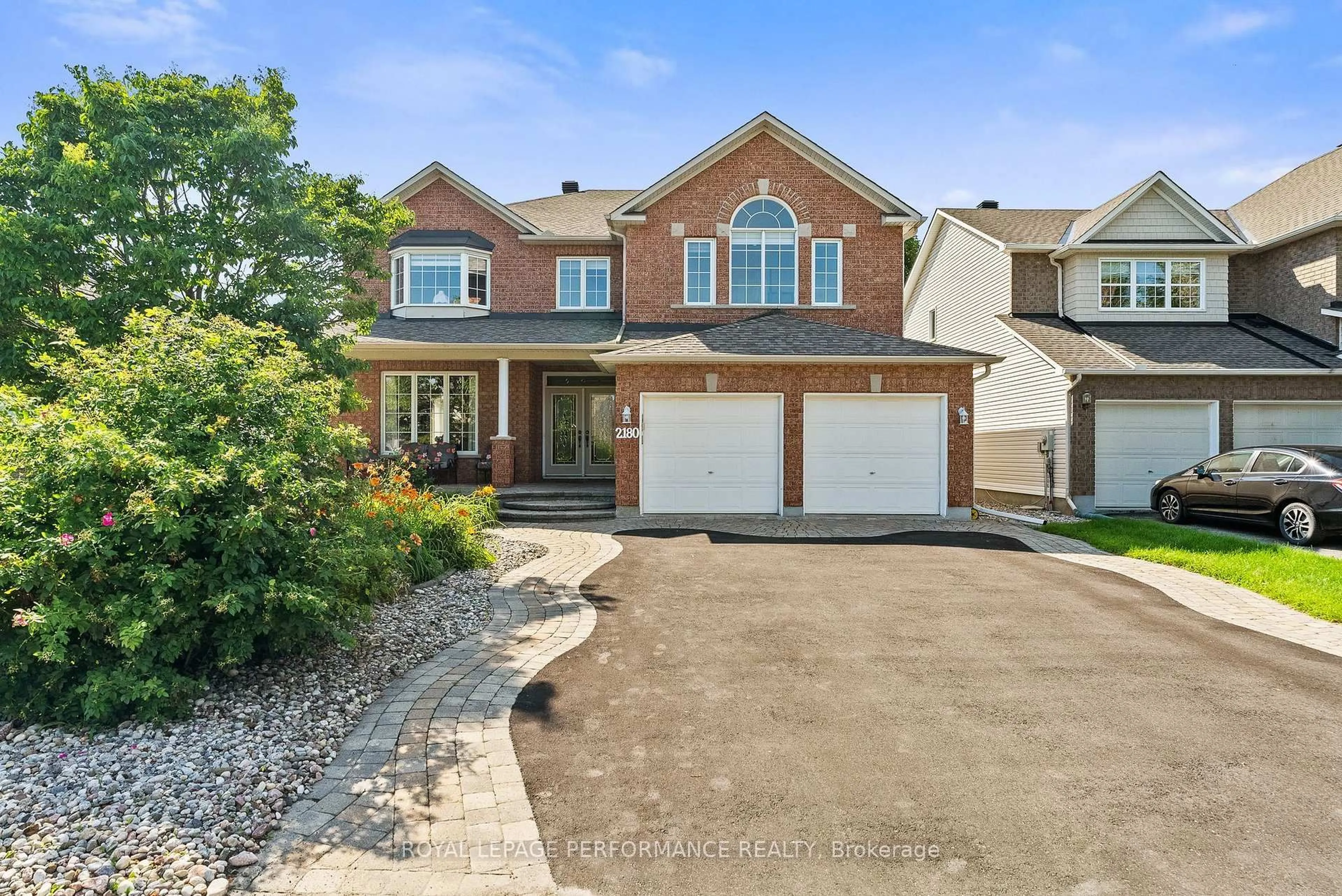 Home with brick exterior material, street for 2180 Brianna Way, Ottawa Ontario K4A 4E3