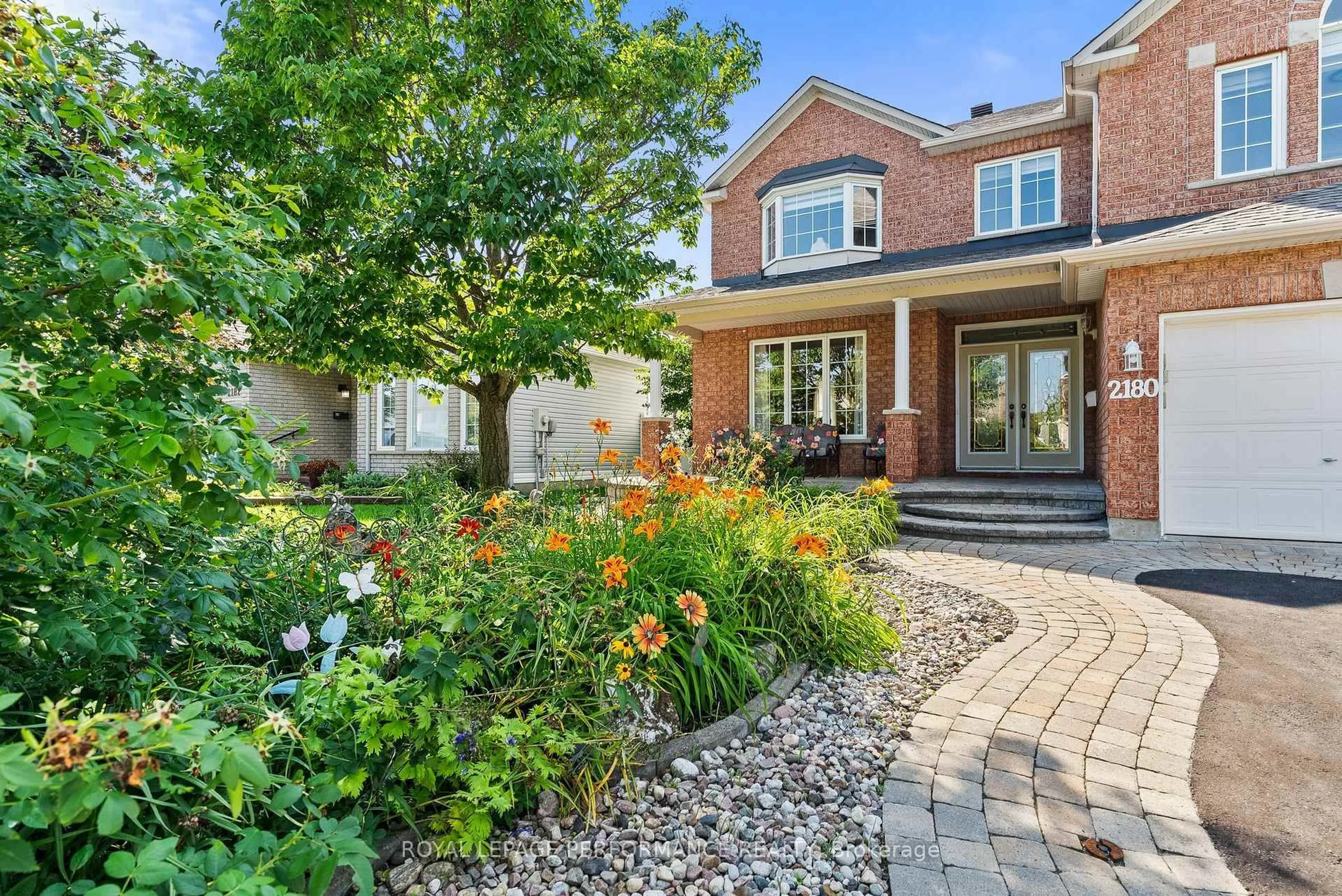 Home with brick exterior material, street for 2180 Brianna Way, Ottawa Ontario K4A 4E3