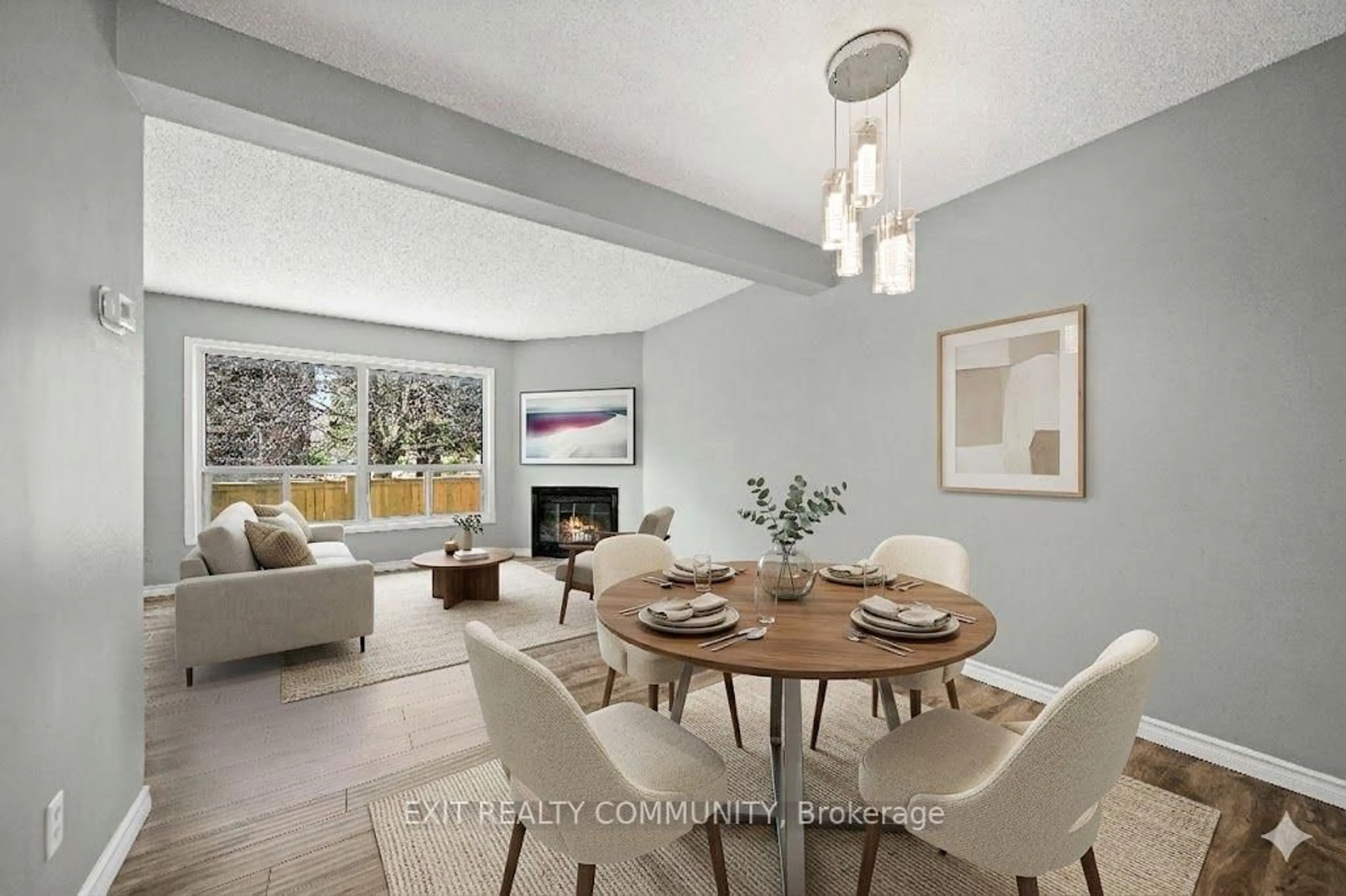 Dining room, ceramic/tile floor for 595 Third St #32, London East Ontario N5V 4A1