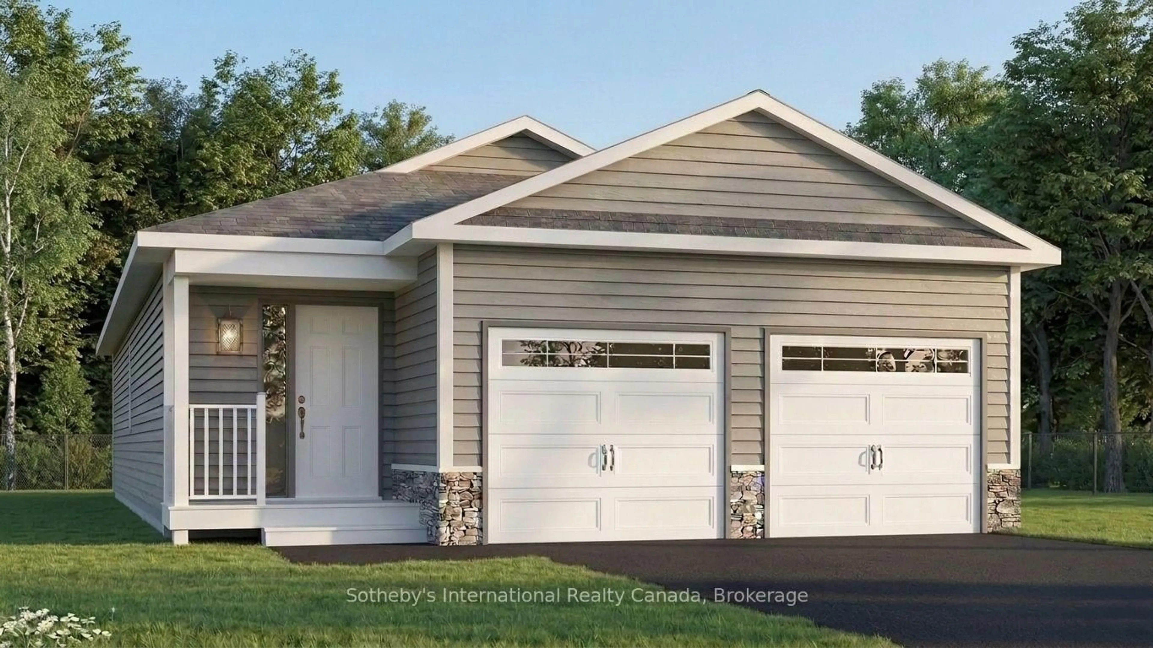 Home with vinyl exterior material, street for Lot 16 Markdale Meadows Dr, Grey Highlands Ontario N0C 1H0