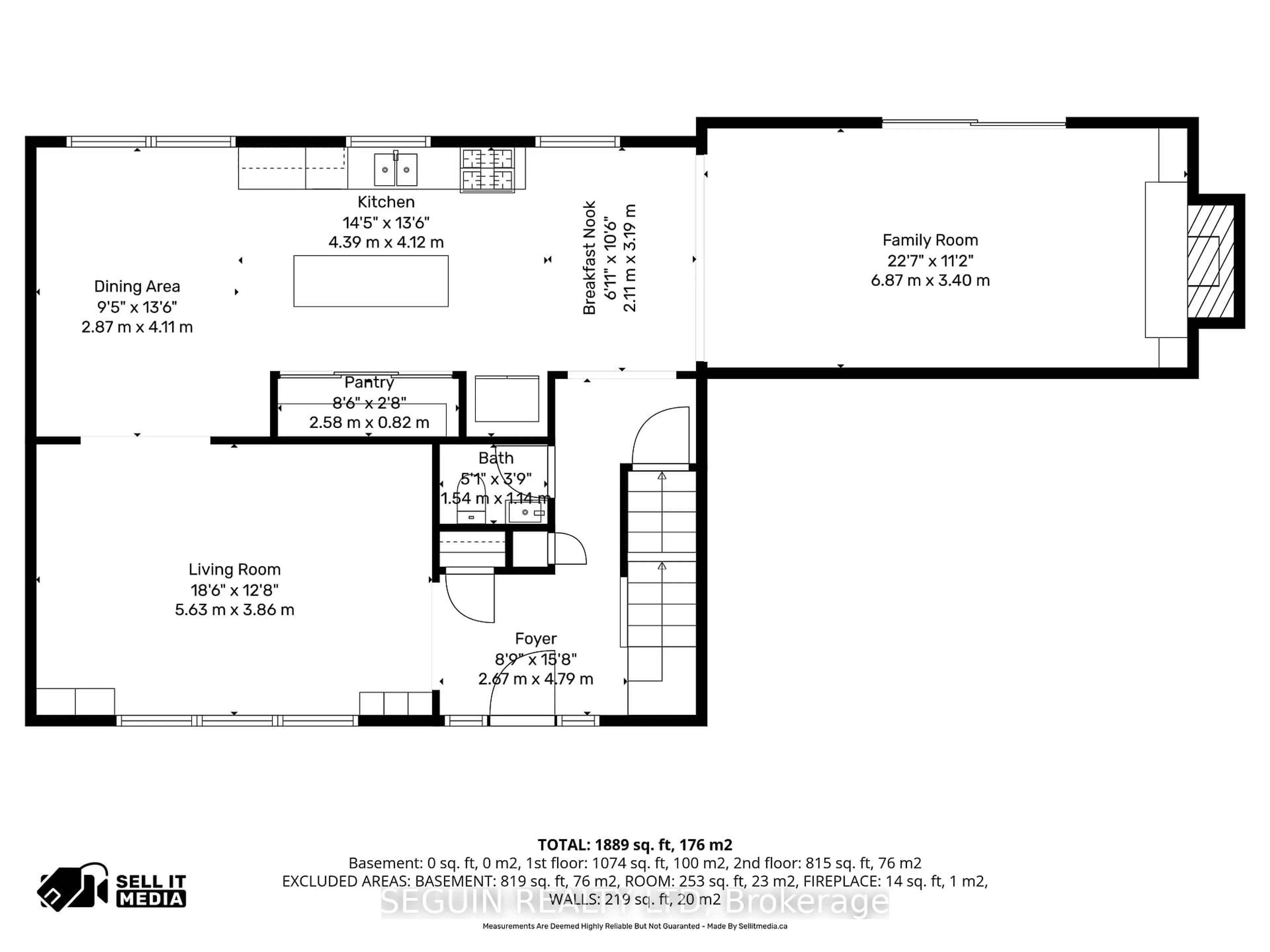 Floor plan for 2865 Front Rd, East Hawkesbury Ontario K6A 2R2