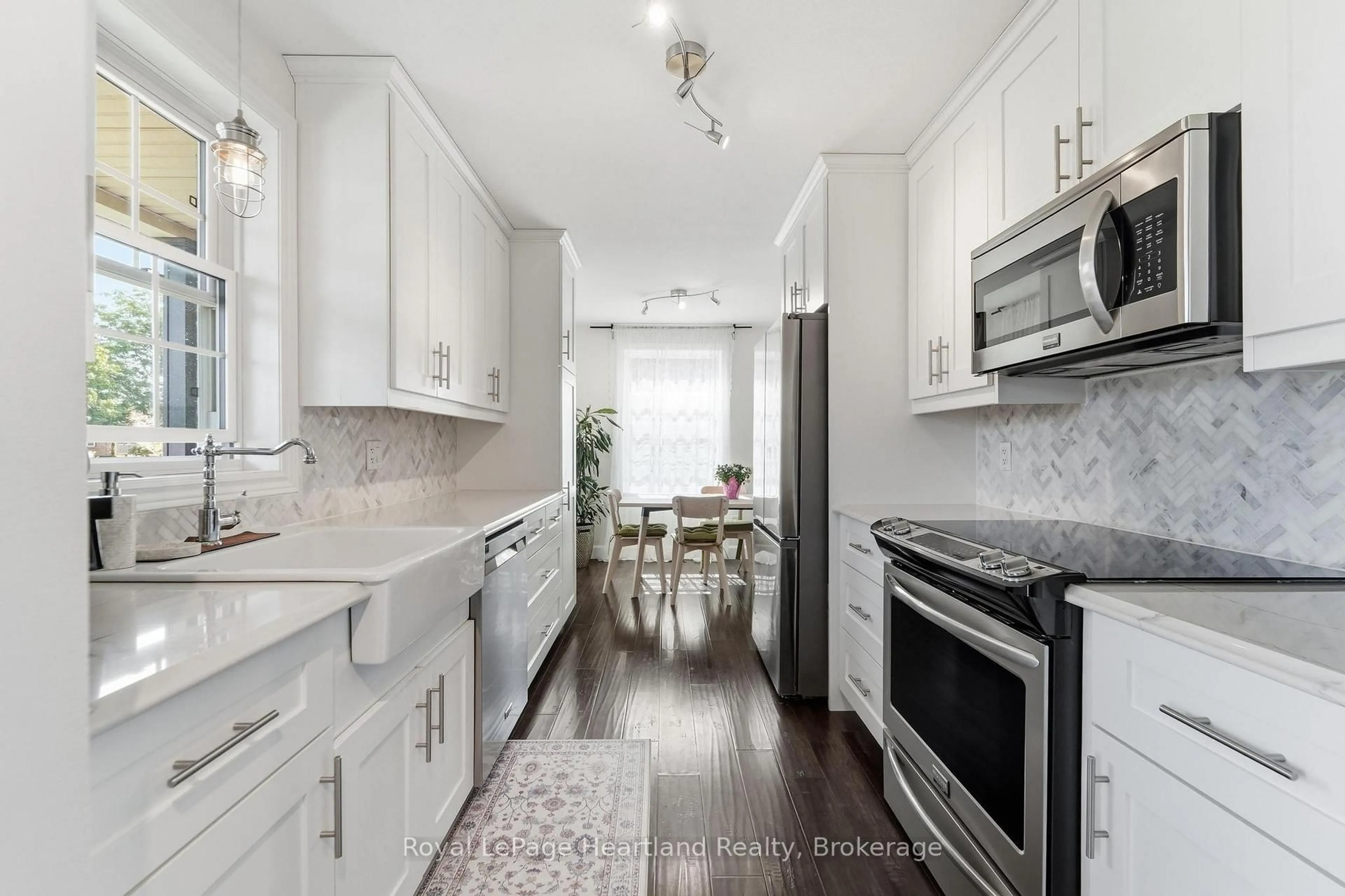 Open concept kitchen, ceramic/tile floor for 770 Scott St, North Perth Ontario N4W 1J5