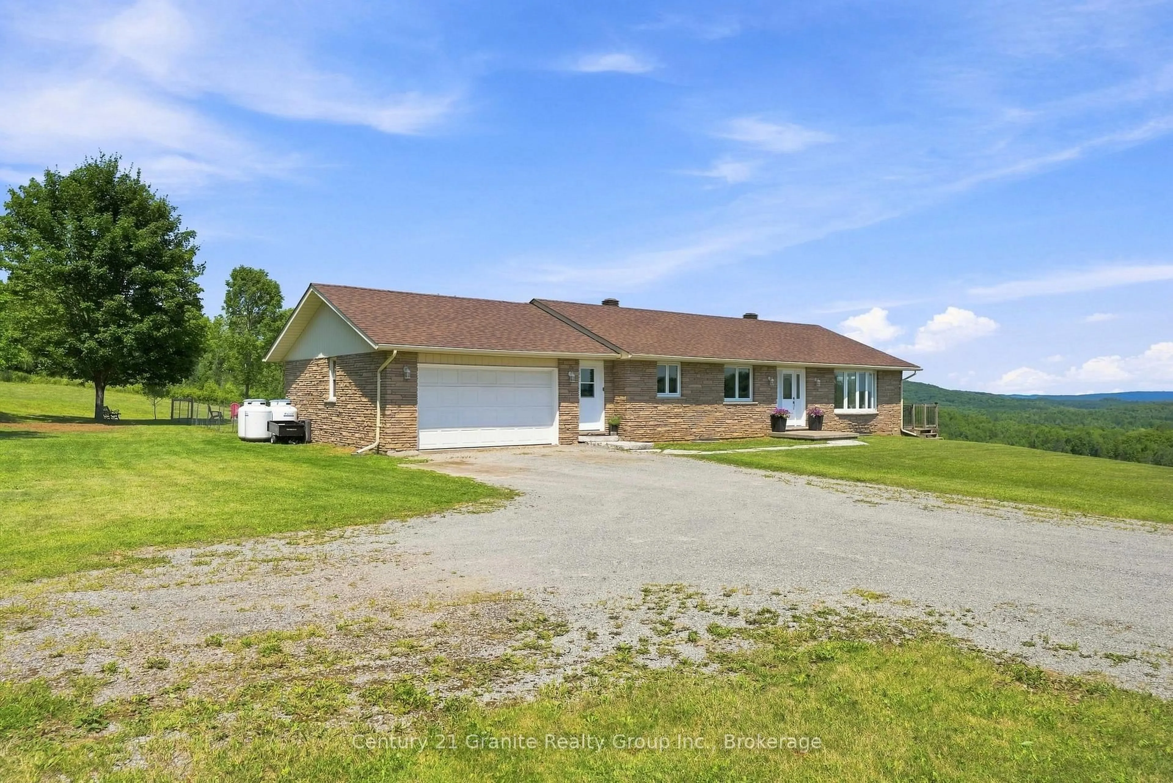 A pic from outside/outdoor area/front of a property/back of a property/a pic from drone, unknown for 443 Holland Lake Rd, Bancroft Ontario K0L 1C0