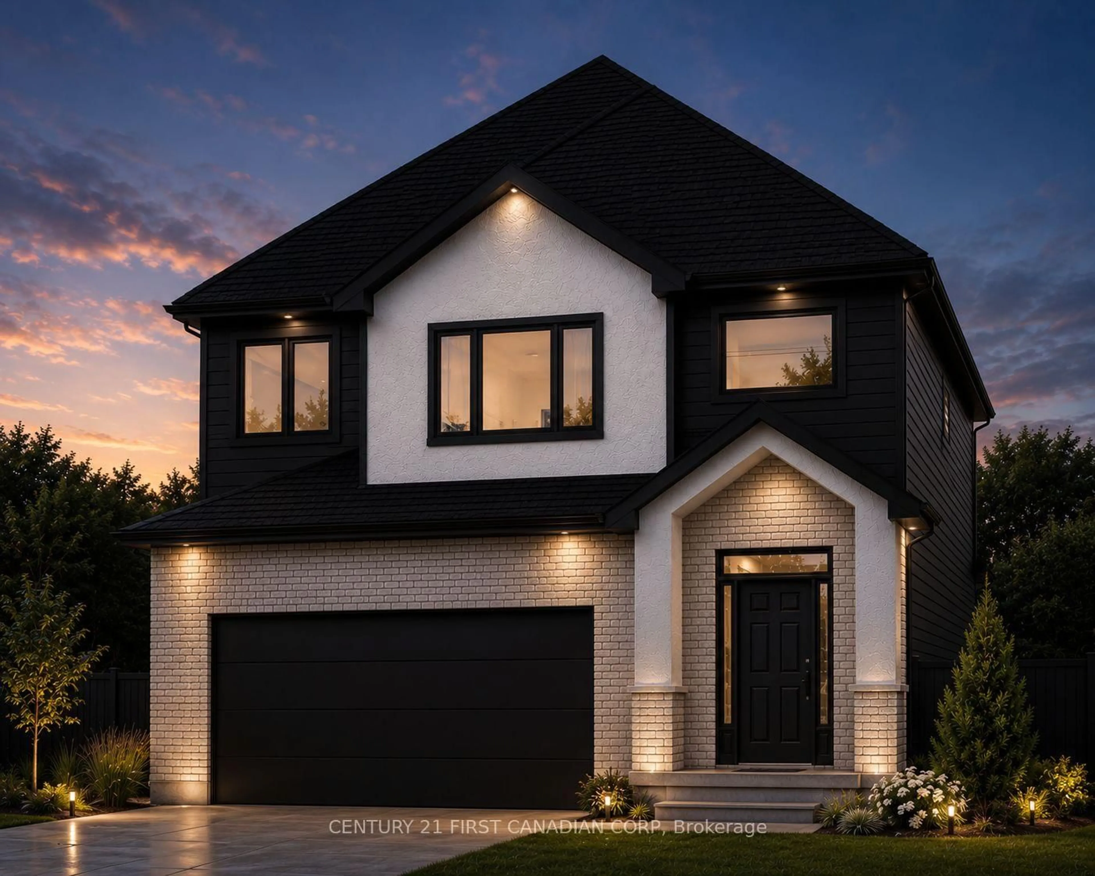 Home with brick exterior material, street for 1181 Honeywood Dr #LOT 11, London South Ontario N6M 0L6