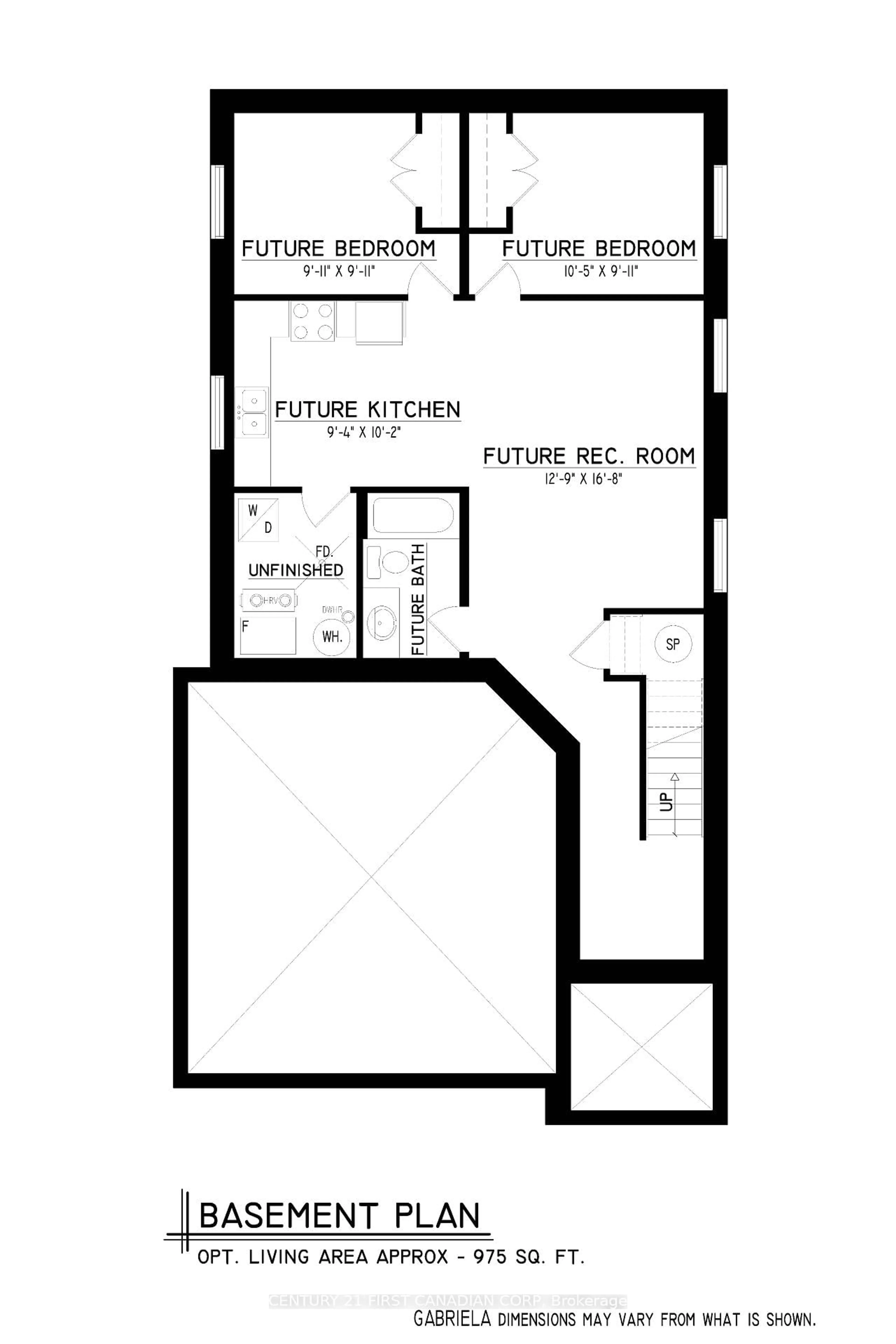 Floor plan for 1181 Honeywood Dr #LOT 11, London South Ontario N6M 0L6