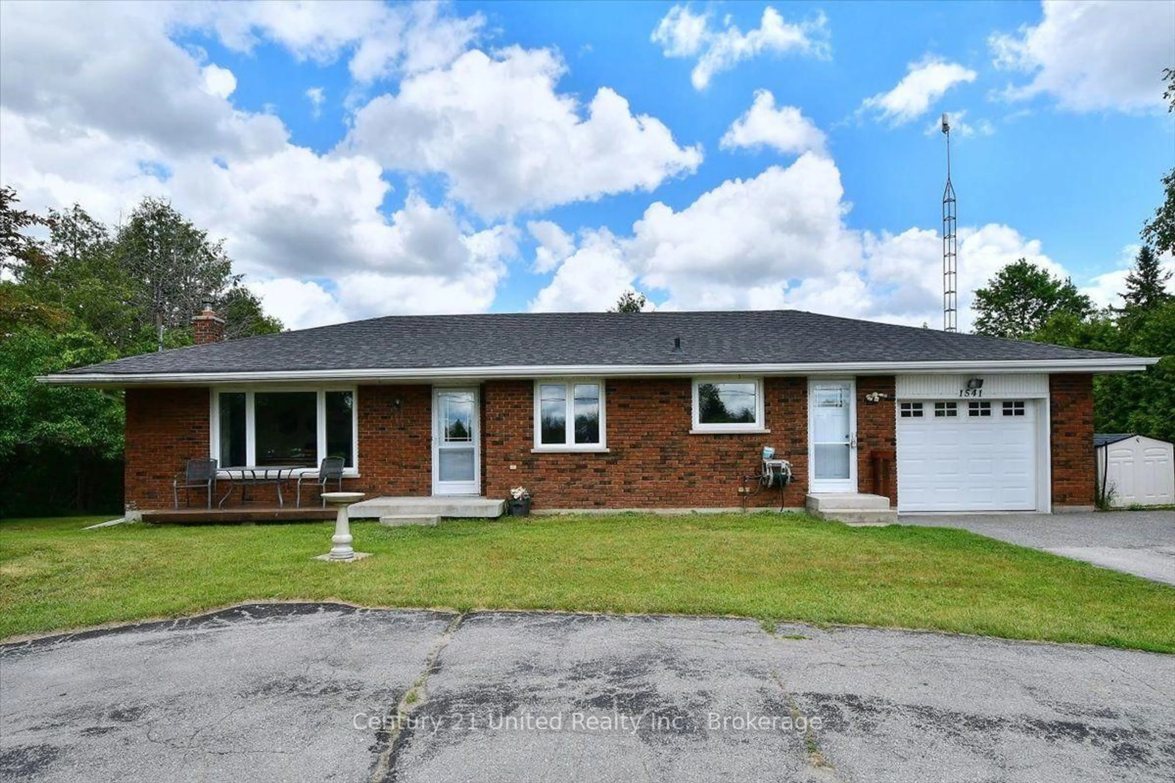 Home with brick exterior material, street for 1541 County Road 4, Douro-Dummer Ontario K0L 3A0