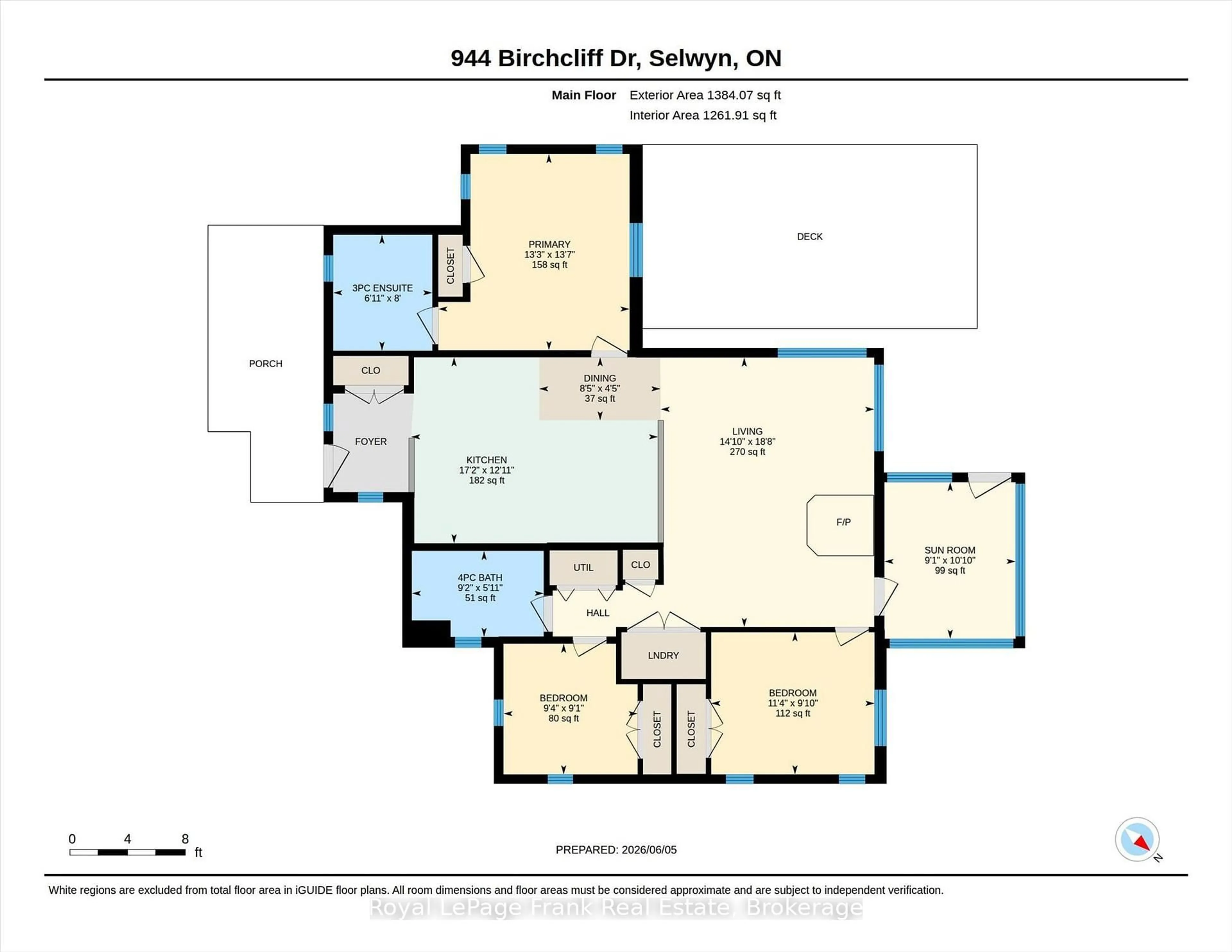 Floor plan for 944 Birchcliff Dr, Douro-Dummer Ontario K0L 2H0