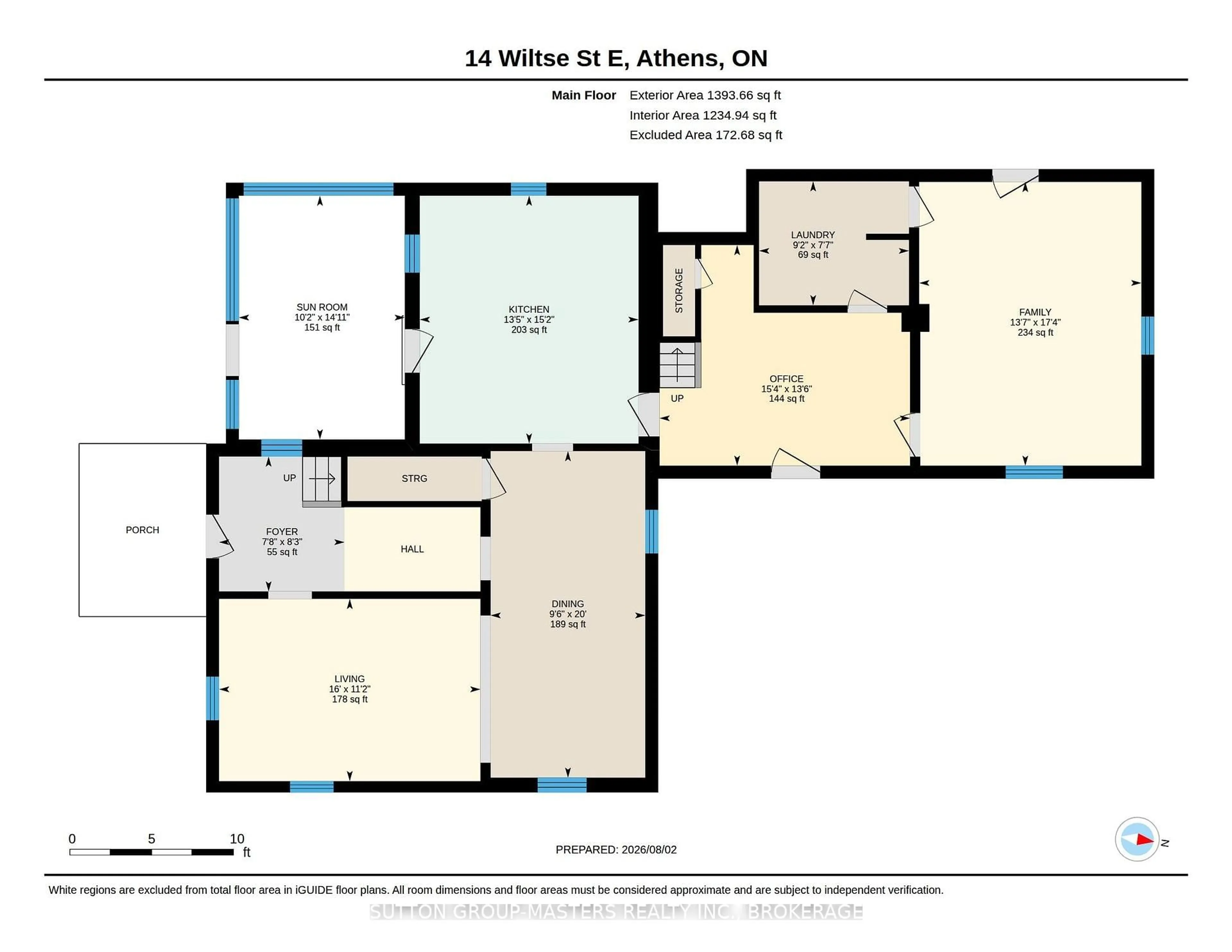 Floor plan for 14 Wiltse St, Athens Ontario K0E 1Z7