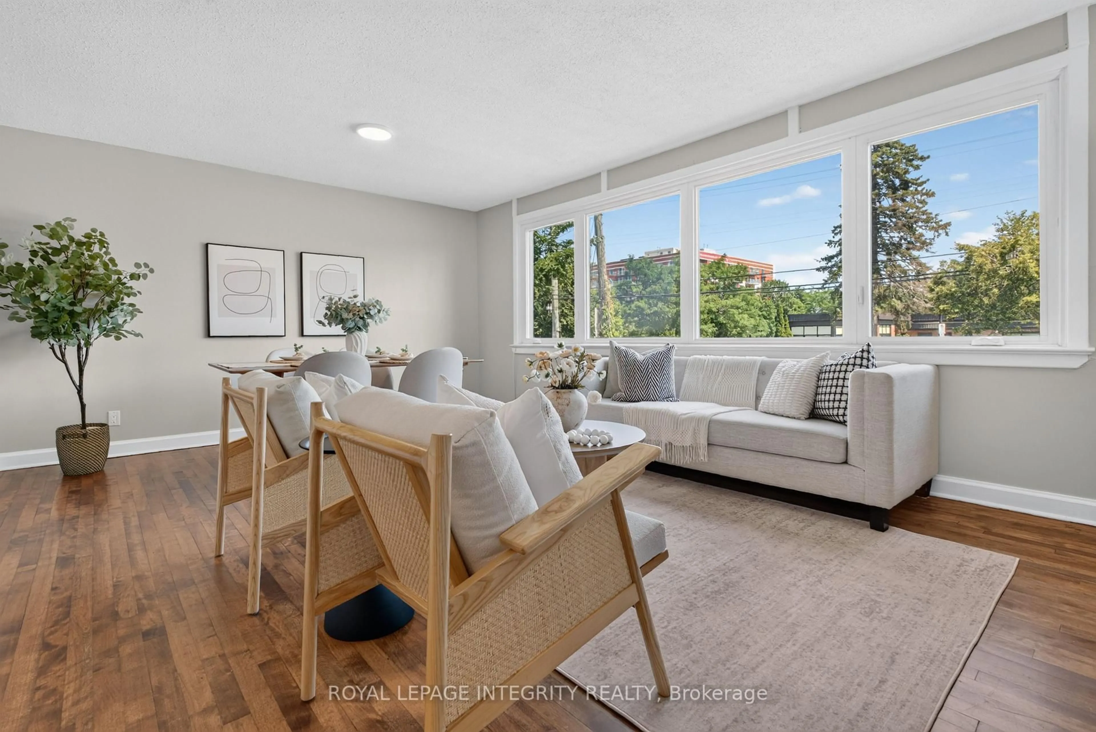 Living room with furniture, unknown for 228 Woodroffe Ave, Ottawa Ontario K2A 3V4
