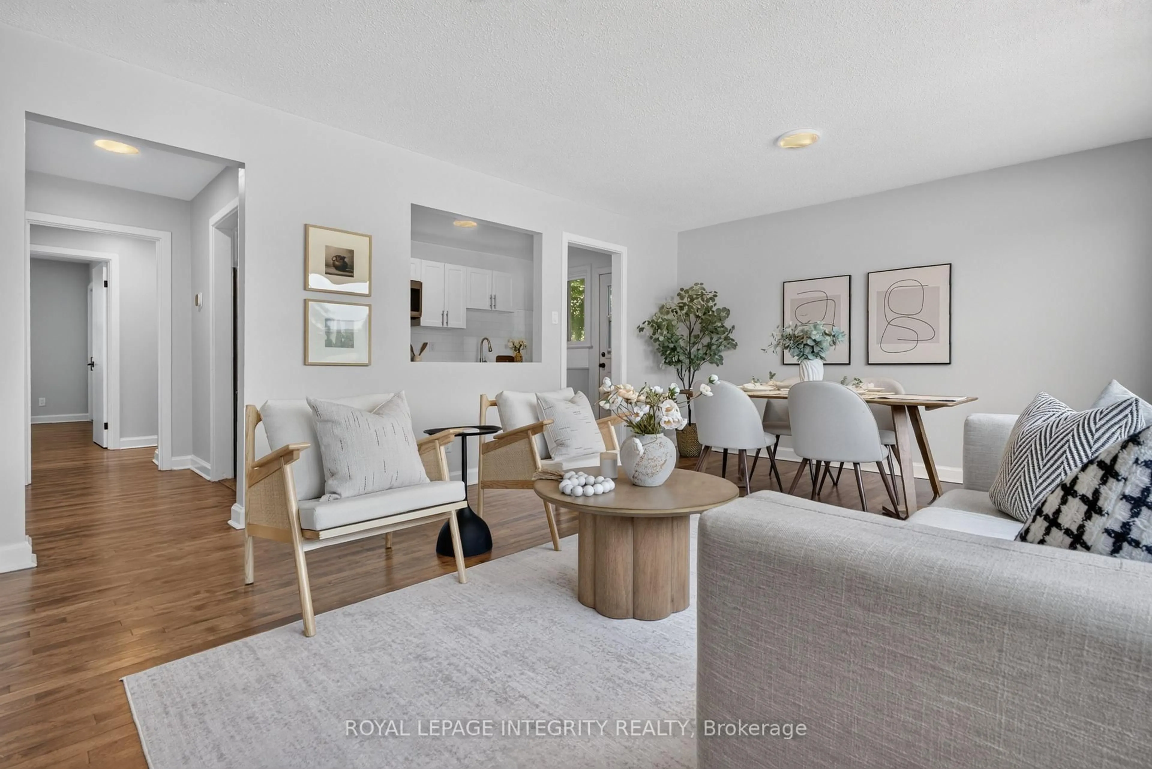 Living room with furniture, unknown for 228 Woodroffe Ave, Ottawa Ontario K2A 3V4
