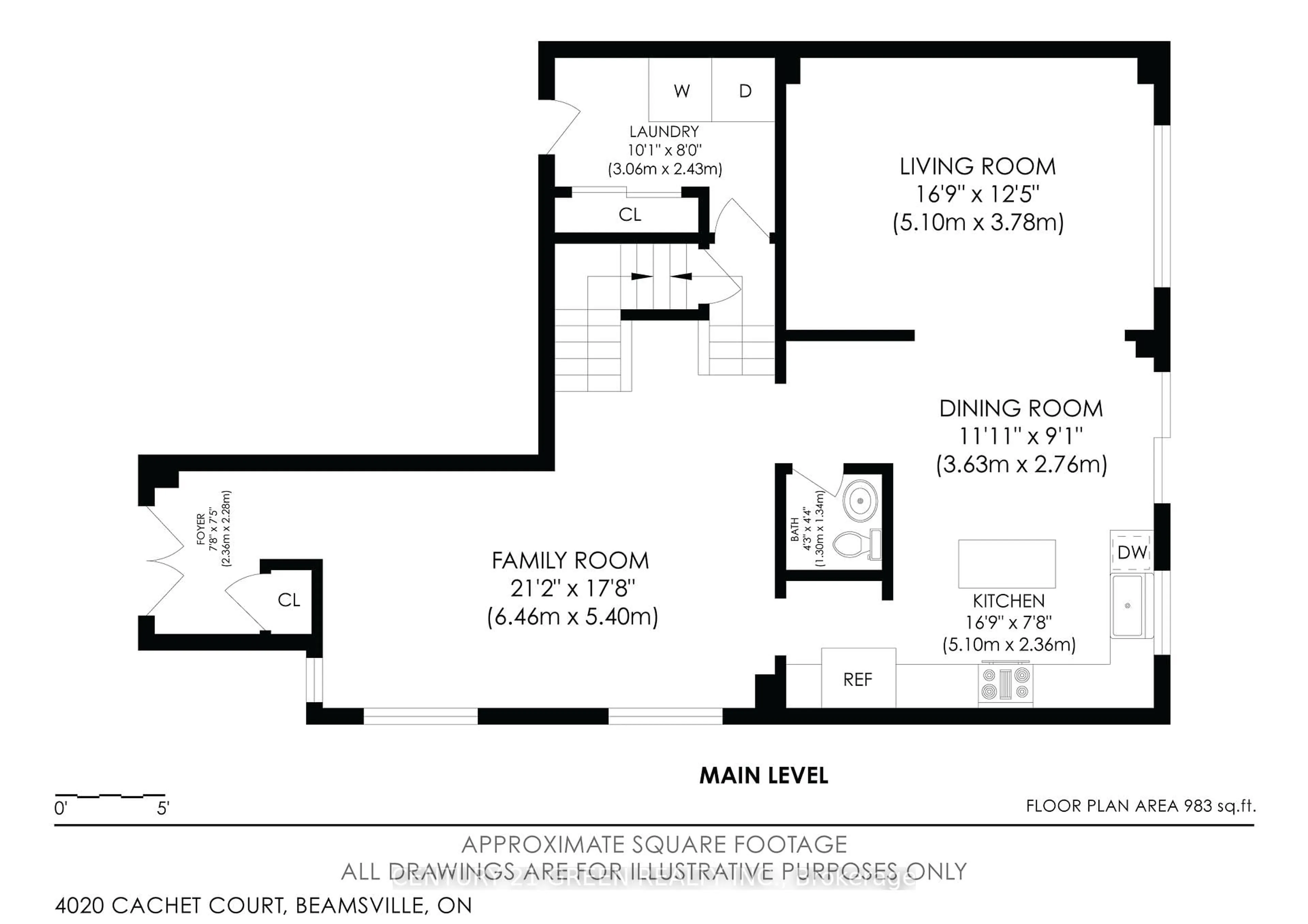 Floor plan for 4020 Cachet Crt, Lincoln Ontario L3J 0R8