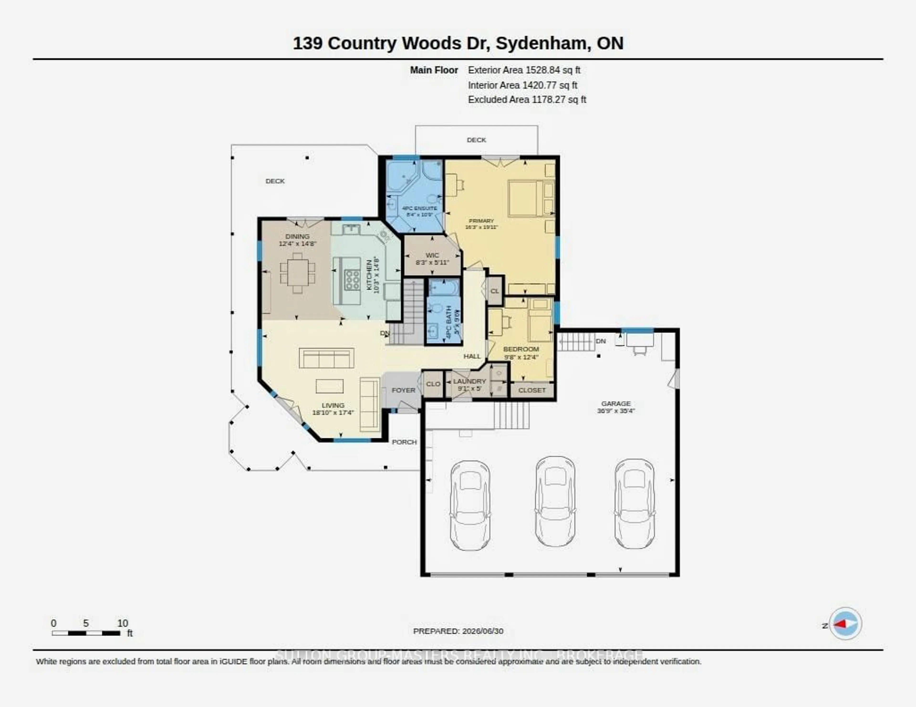 Floor plan for 139 Country Woods Dr, Harrowsmith Ontario K0H 1V0