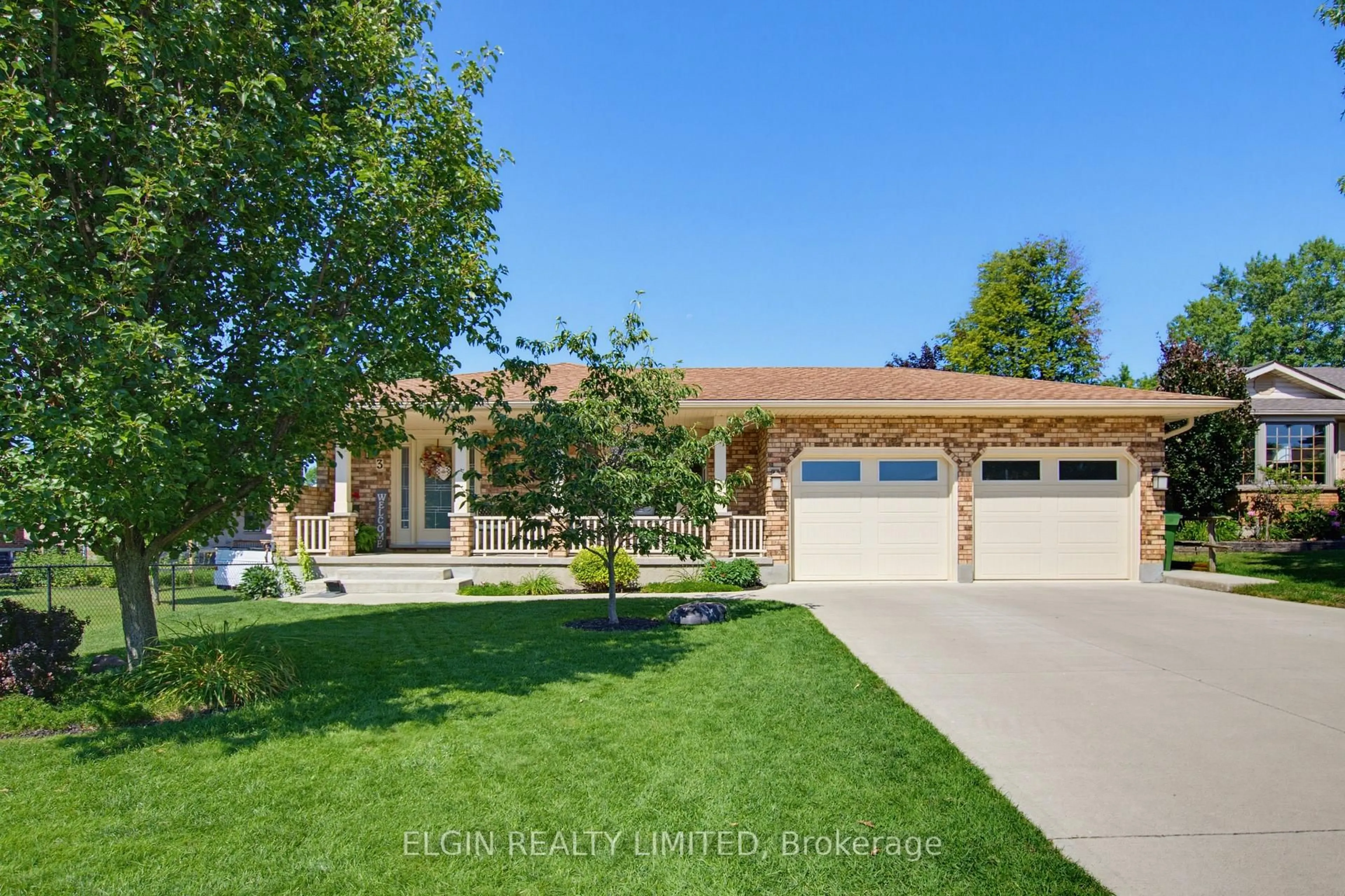Home with brick exterior material, street for 3 Trevithick Terr, St. Thomas Ontario N5R 5Y2