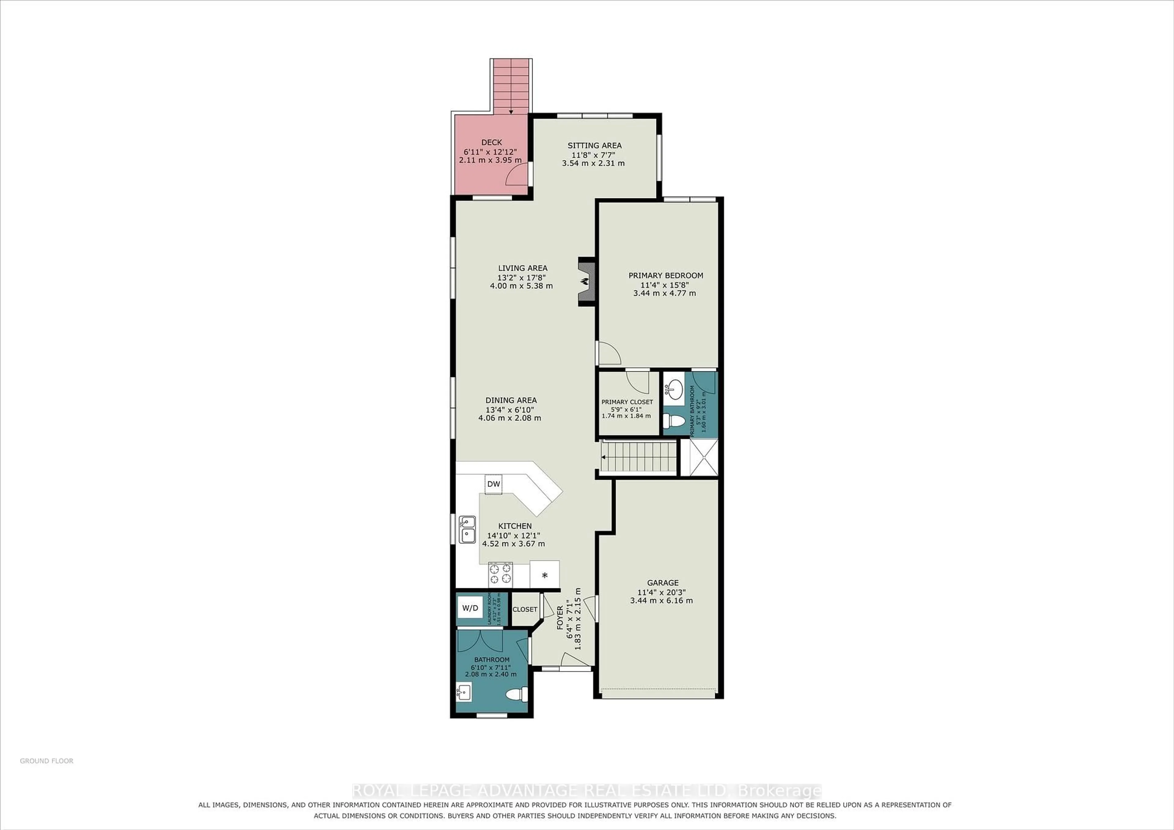 Floor plan for 129 Mac Campbell Dr, Perth Ontario K7H 0A3
