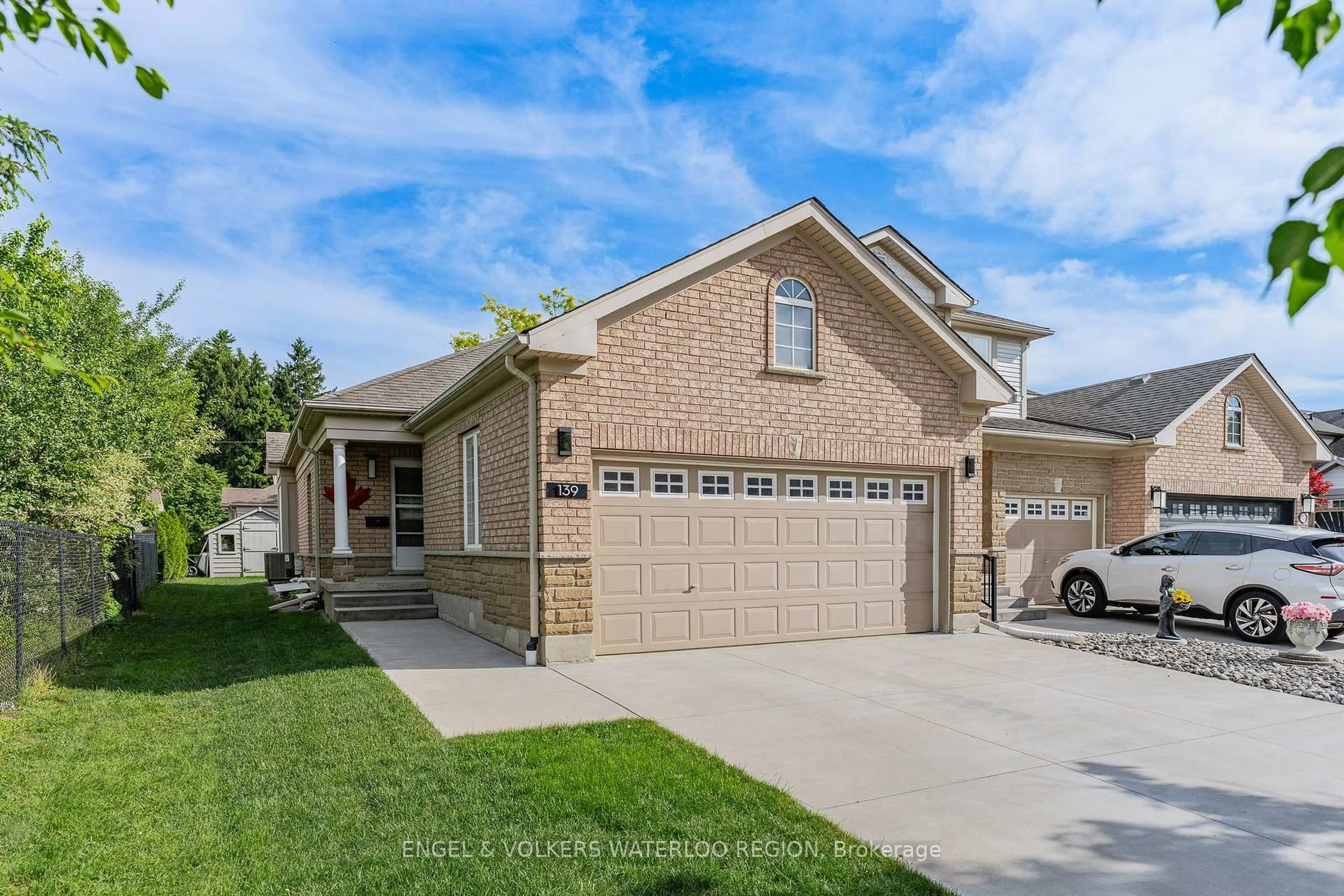 Home with brick exterior material, street for 139 Reiber Crt, Waterloo Ontario N2L 6M9