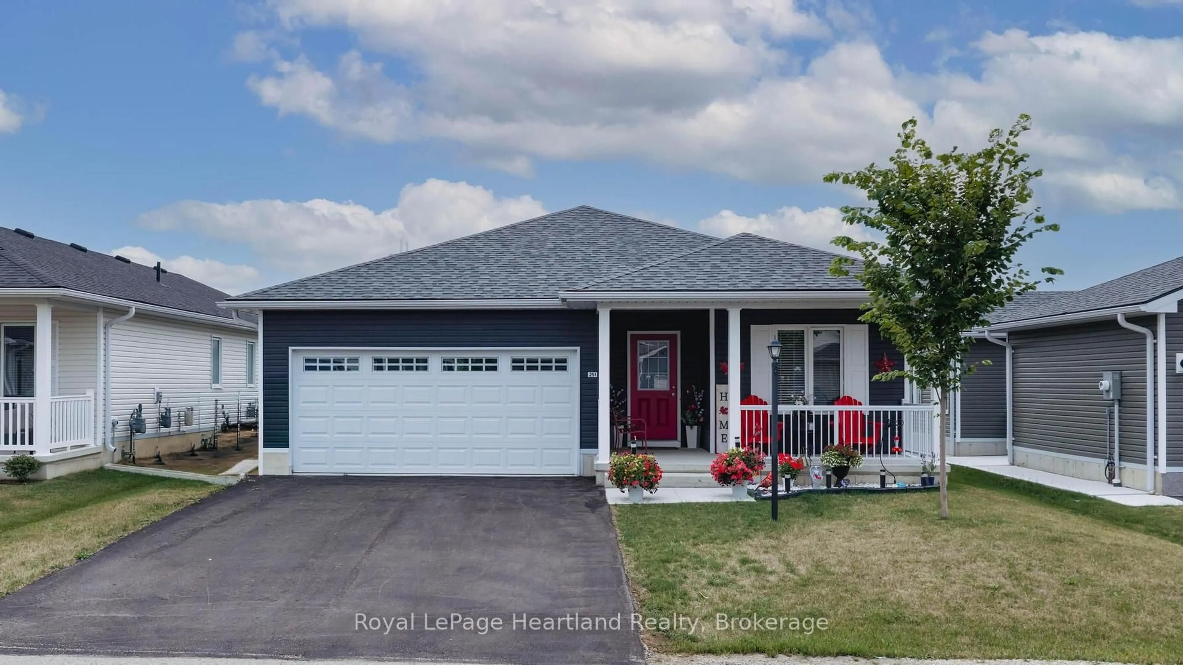 Home with vinyl exterior material, street for 251 Lakebreeze Dr, Ashfield-Colborne-Wawanosh Ontario N7A 0B9