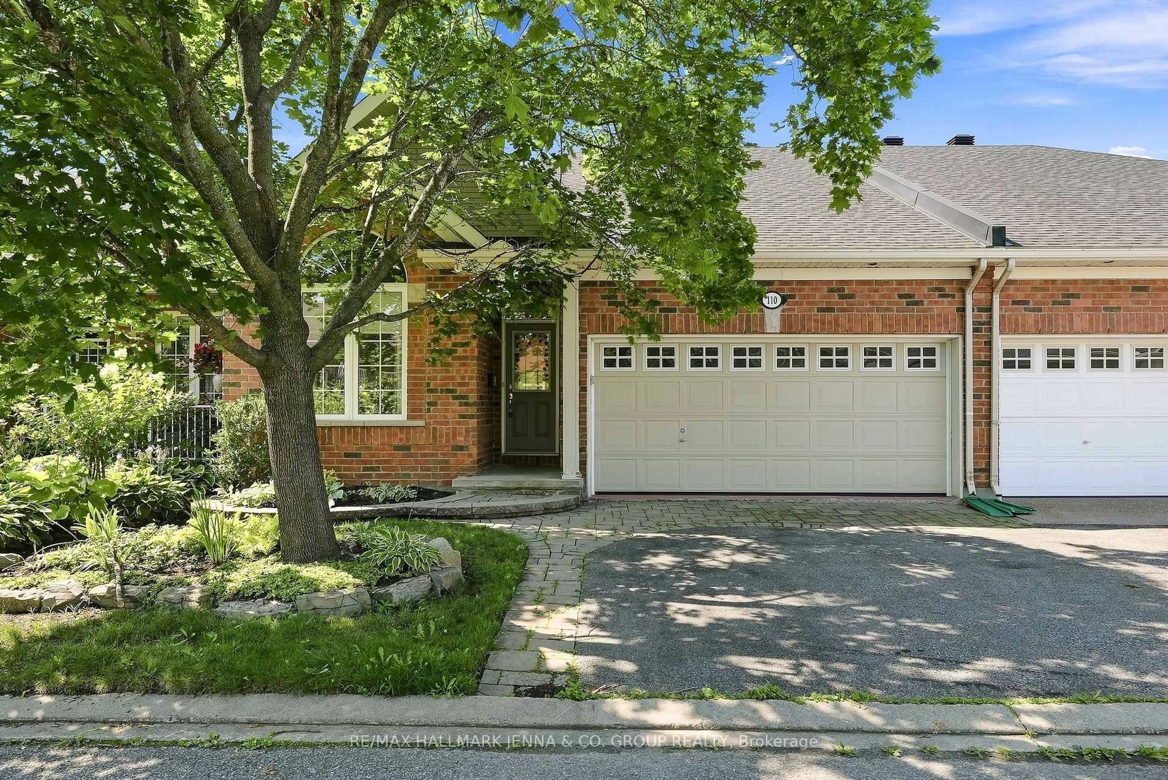 Home with brick exterior material, street for 110 Heathercrest Private, Ottawa Ontario K2J 5E6