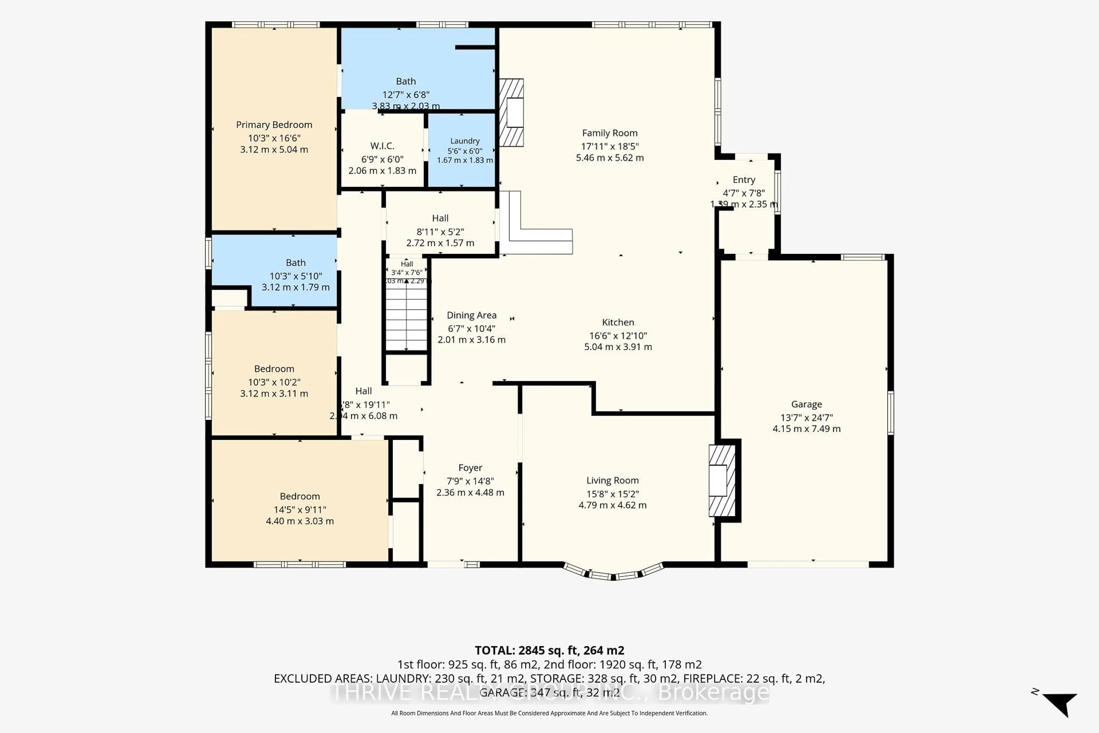 Floor plan for 1036 William St, London East Ontario N5Y 2S9