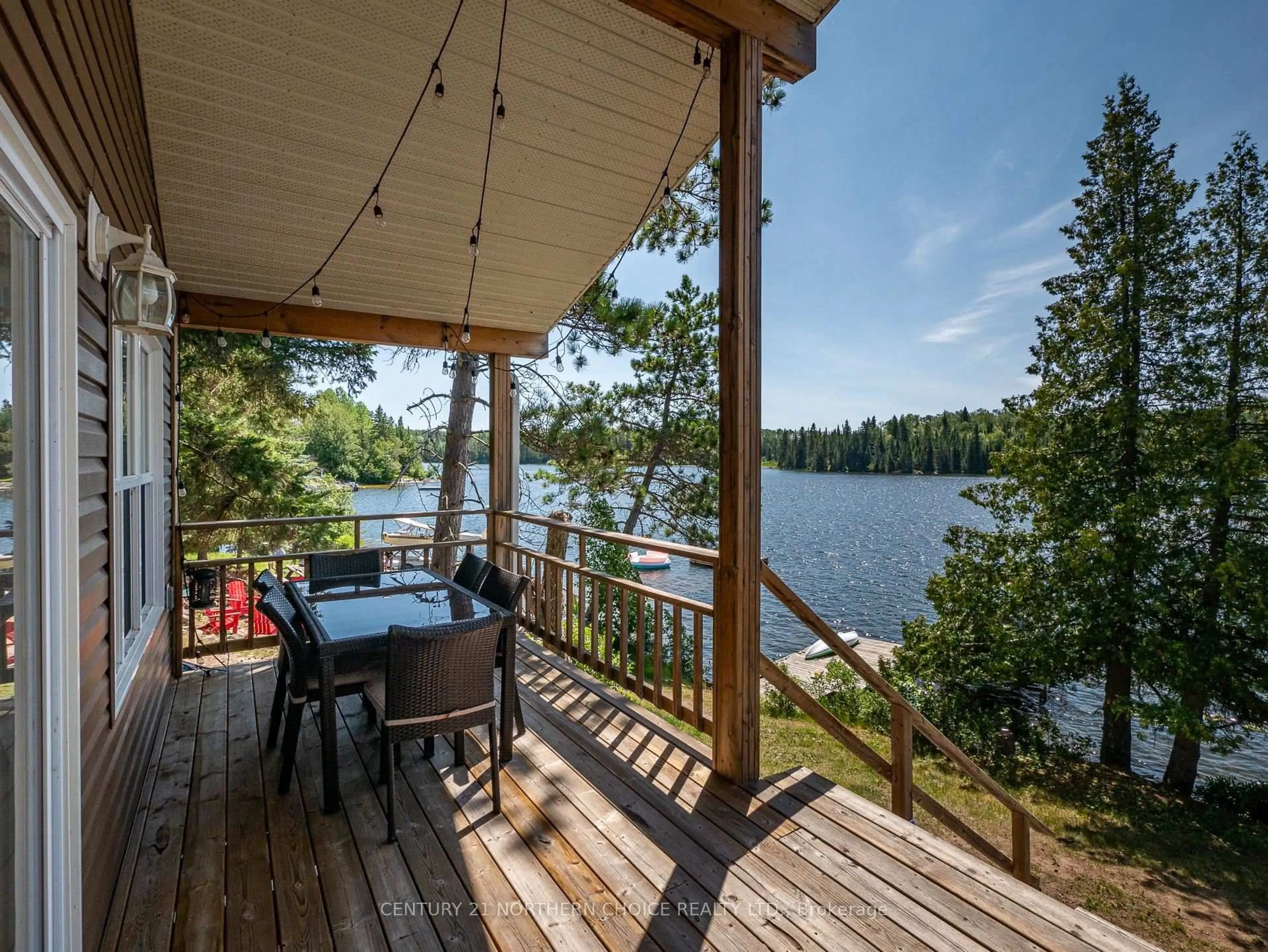 Patio, water/lake/river/ocean view for 80 BAY POINT Rd #4, Kenora Remote Area Ontario P0X 1H0