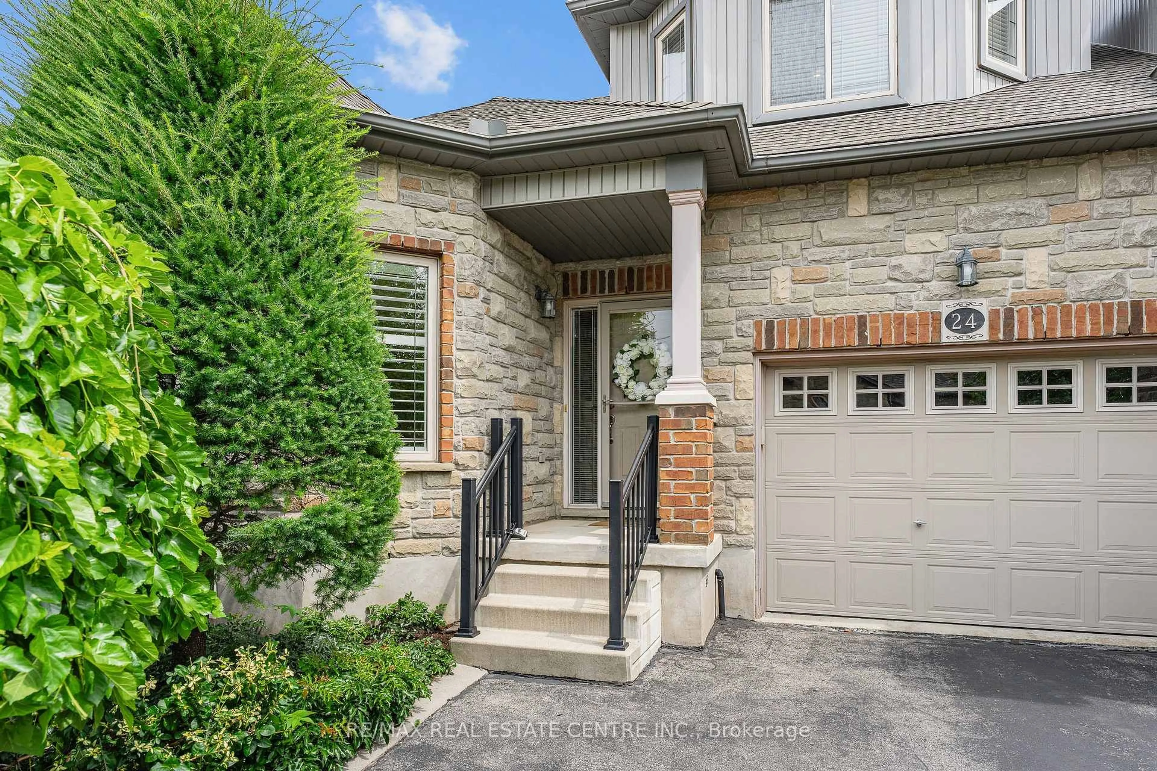 Home with brick exterior material, street for 24 Knack Lane, Cambridge Ontario N1R 8P7