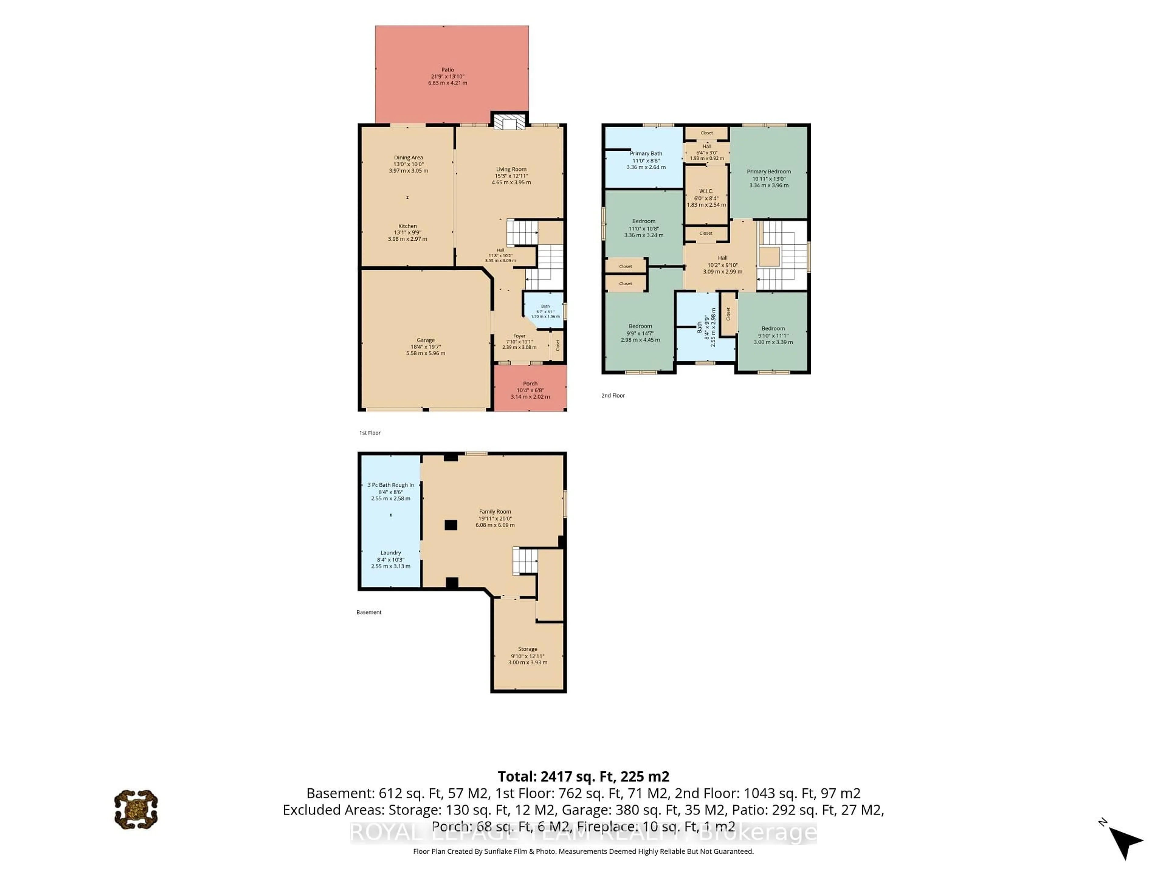 Floor plan for 3209 Harvester Cres, North Grenville Ontario K0G 1J0