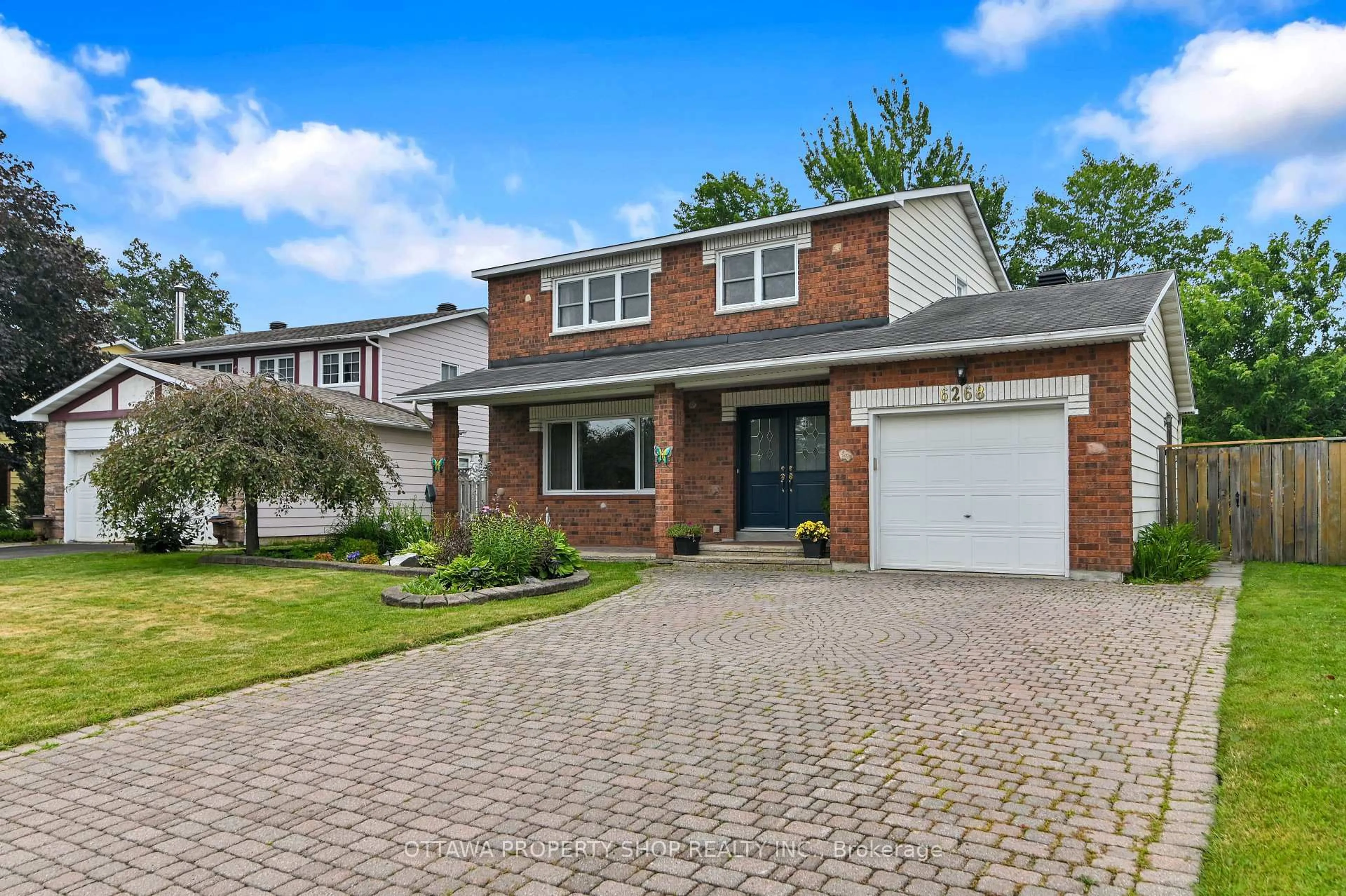 Home with brick exterior material, street for 6268 Steamer Lane, Ottawa Ontario K1C 1C9