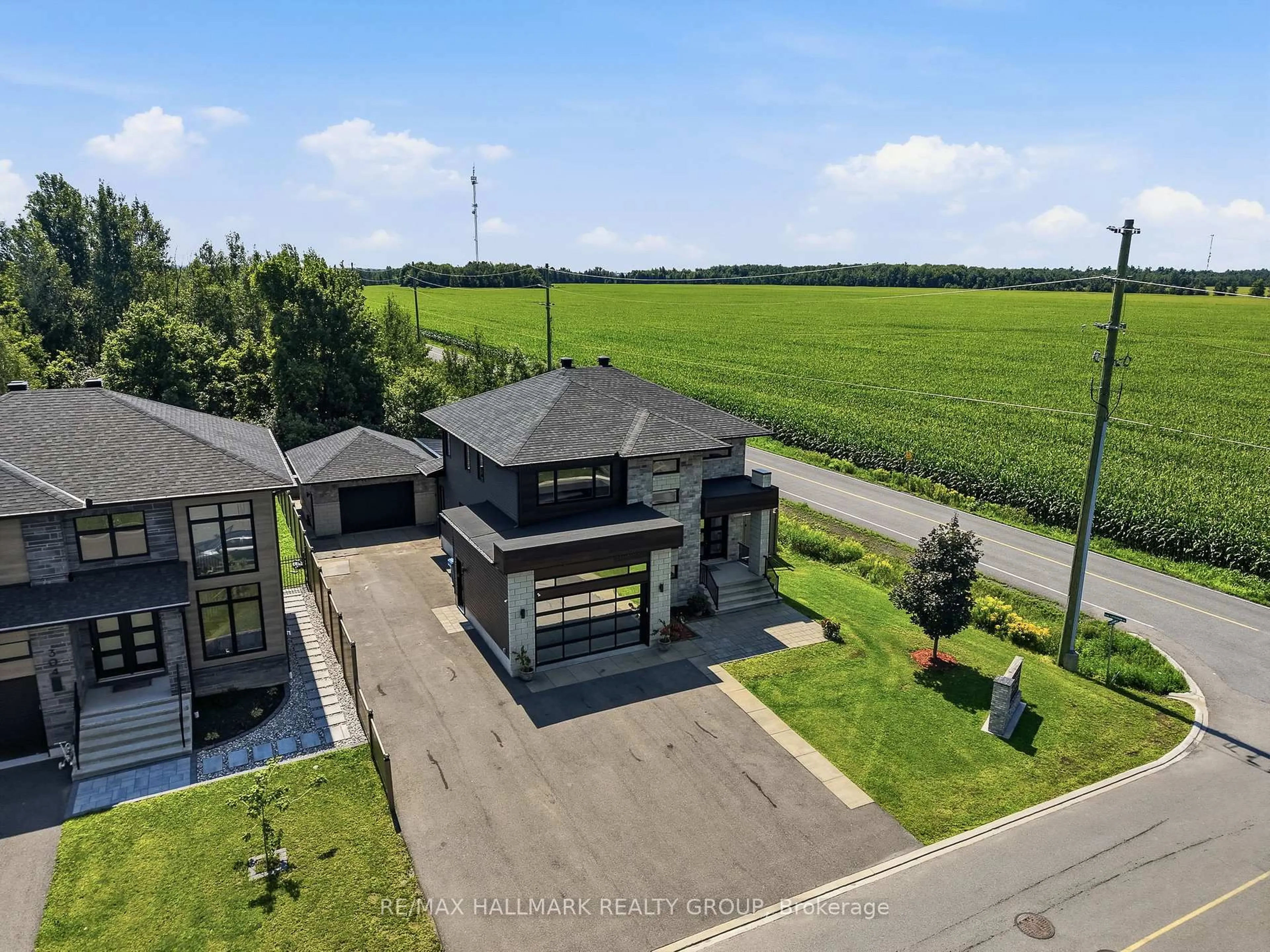 A pic from outside/outdoor area/front of a property/back of a property/a pic from drone, building for 300 DORE St, The Nation Ontario K0A 1M0