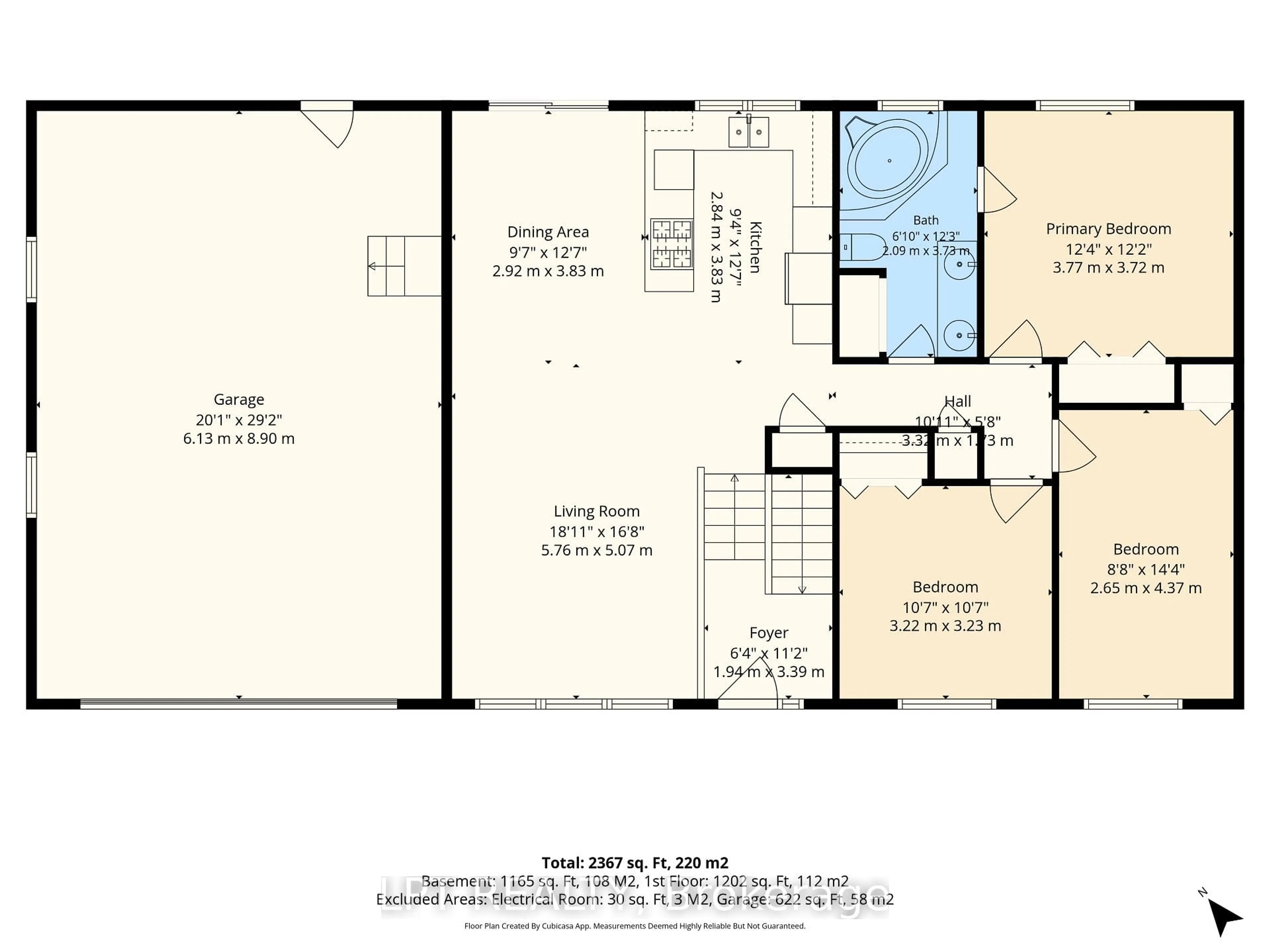 Floor plan for 7806 Alfred Cres, Lambton Shores Ontario N0M 2L0