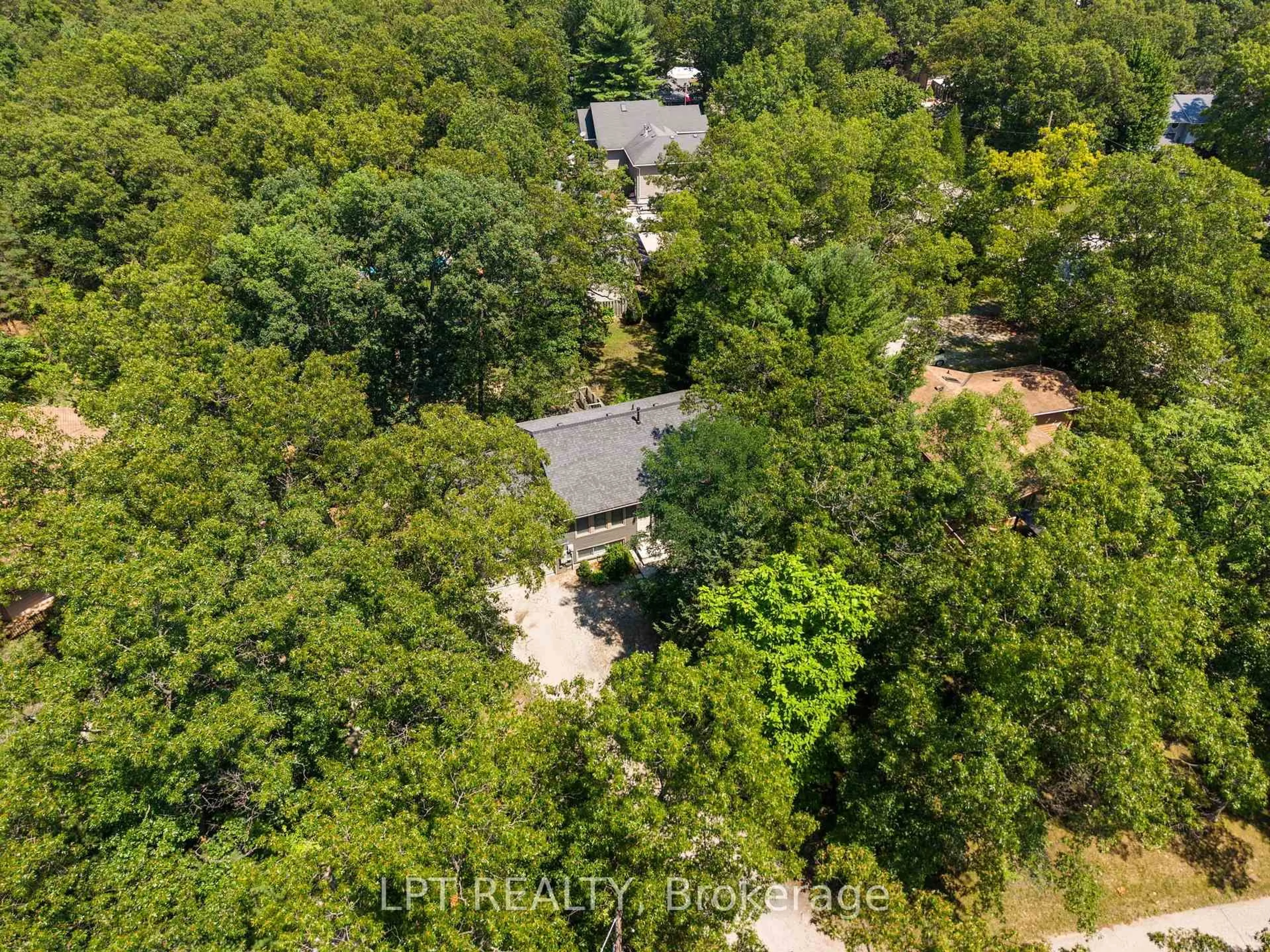 A pic from outside/outdoor area/front of a property/back of a property/a pic from drone, forest/trees view for 7806 Alfred Cres, Lambton Shores Ontario N0M 2L0
