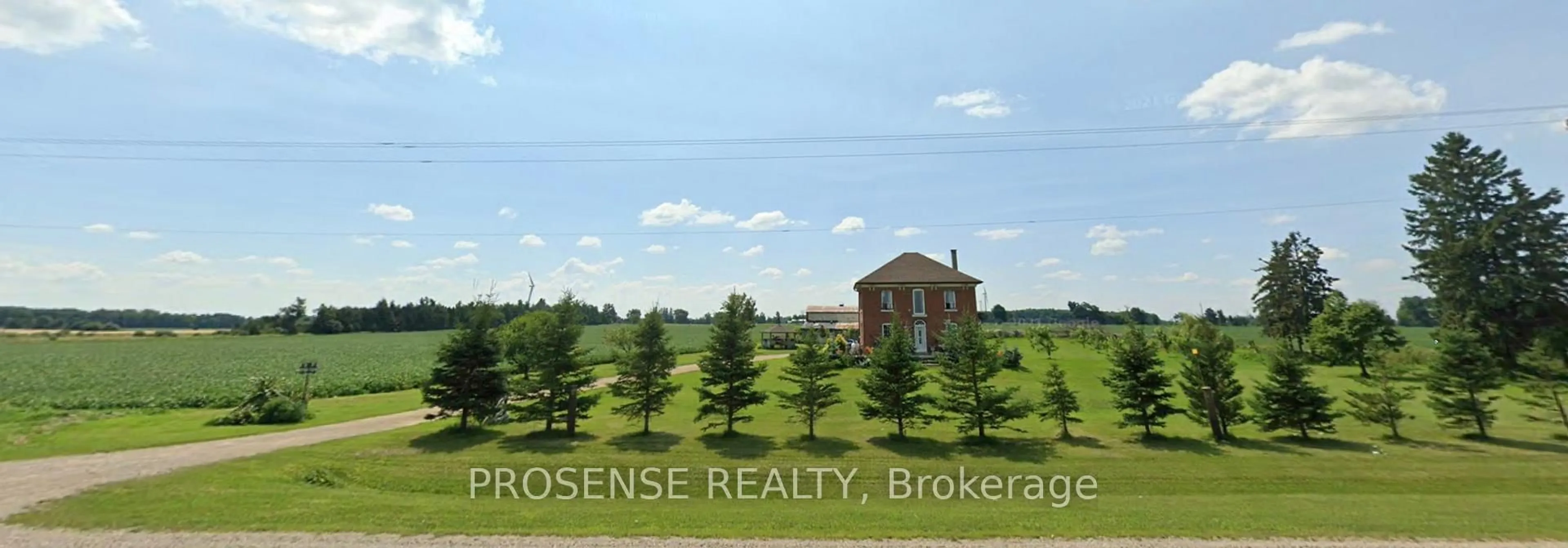 A pic from outside/outdoor area/front of a property/back of a property/a pic from drone, unknown for 504110 Highway 89, Amaranth Ontario L9V 1P3